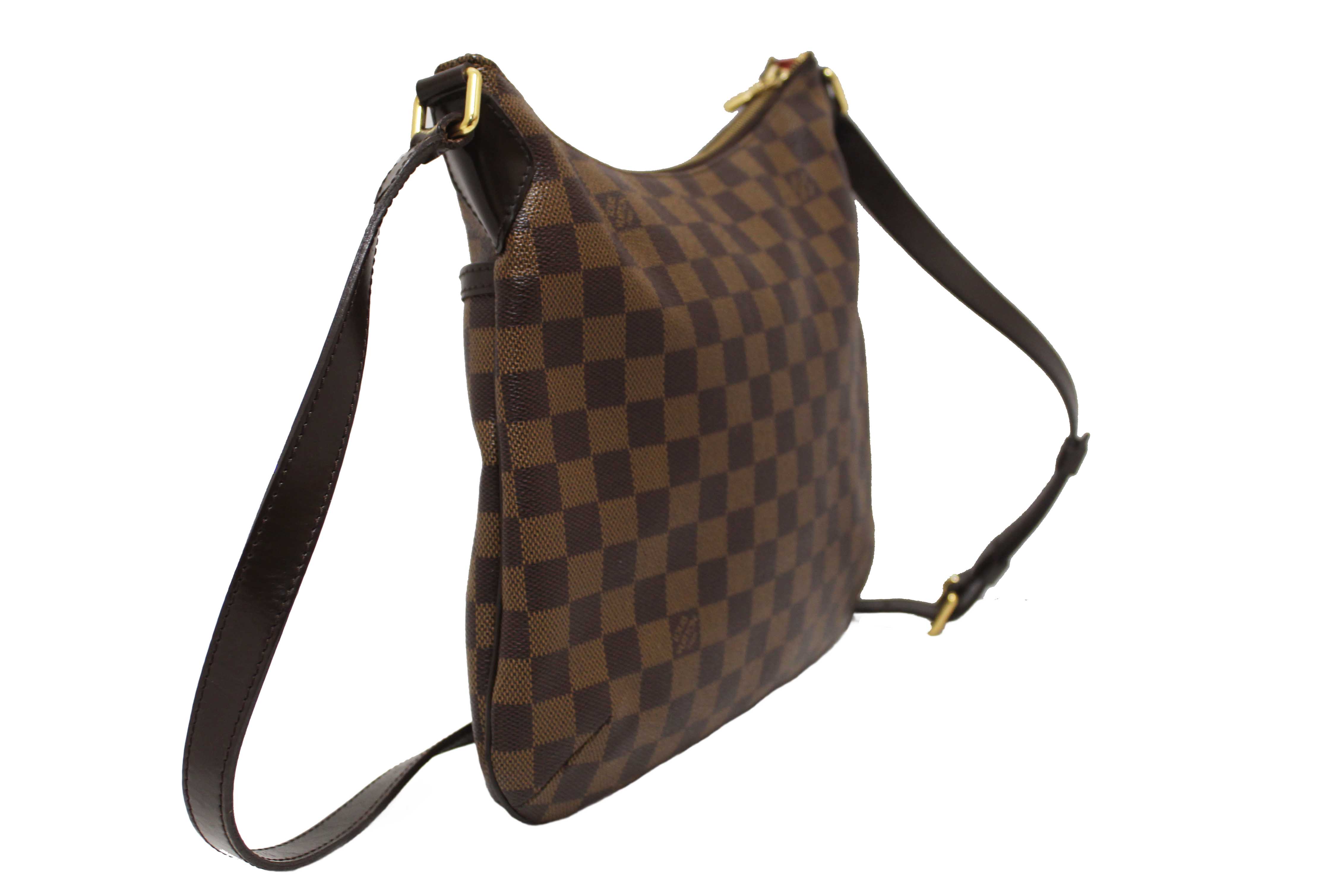 Authentic Louis Vuitton Damier Ebene Bloomsbury PM Messenger Bag