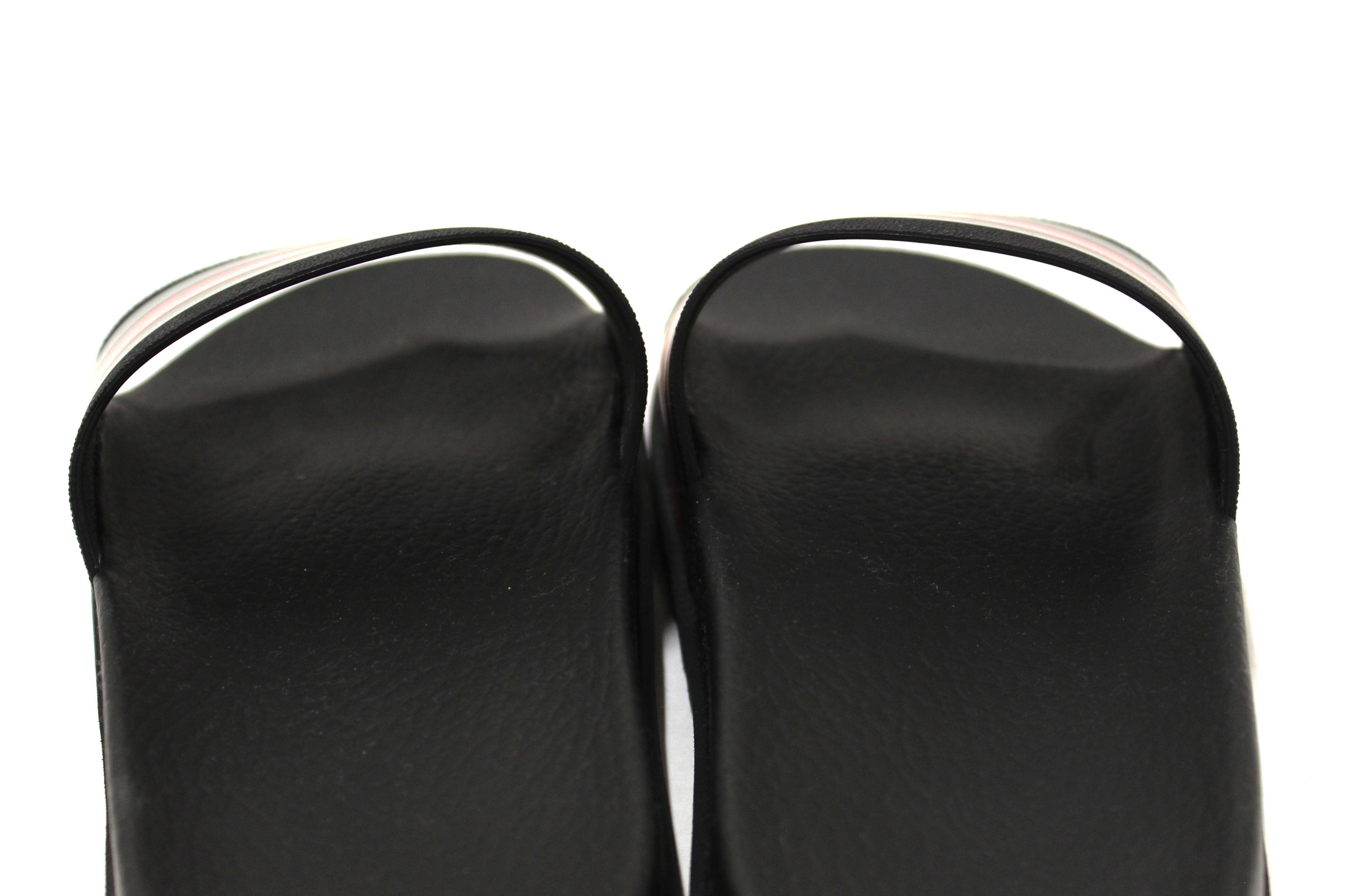 Authentic NEW Gucci Men's slide sandal with Web Size 9.5 US