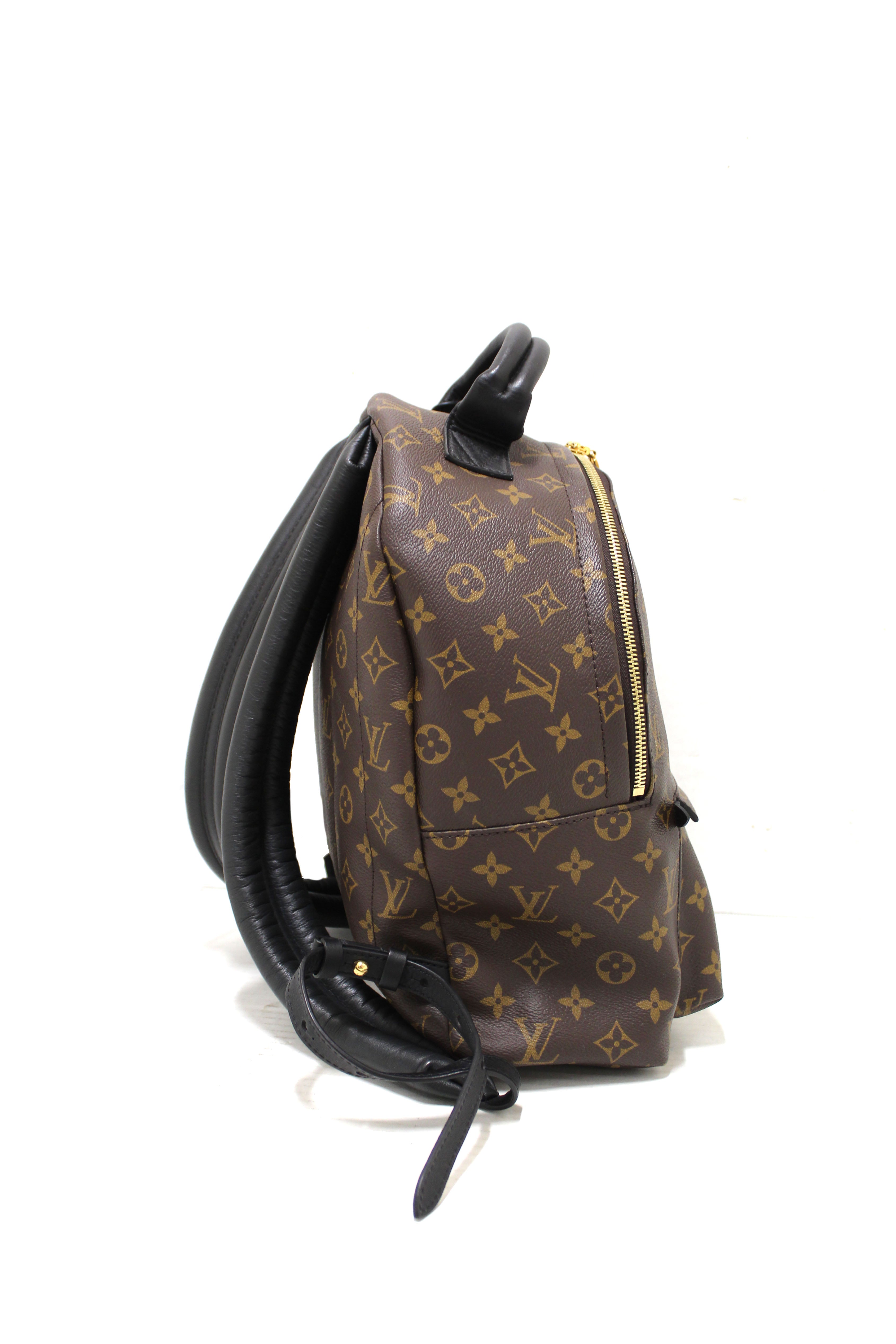 Authentic Louis Vuitton Classic Monogram Palm Springs MM Backpack