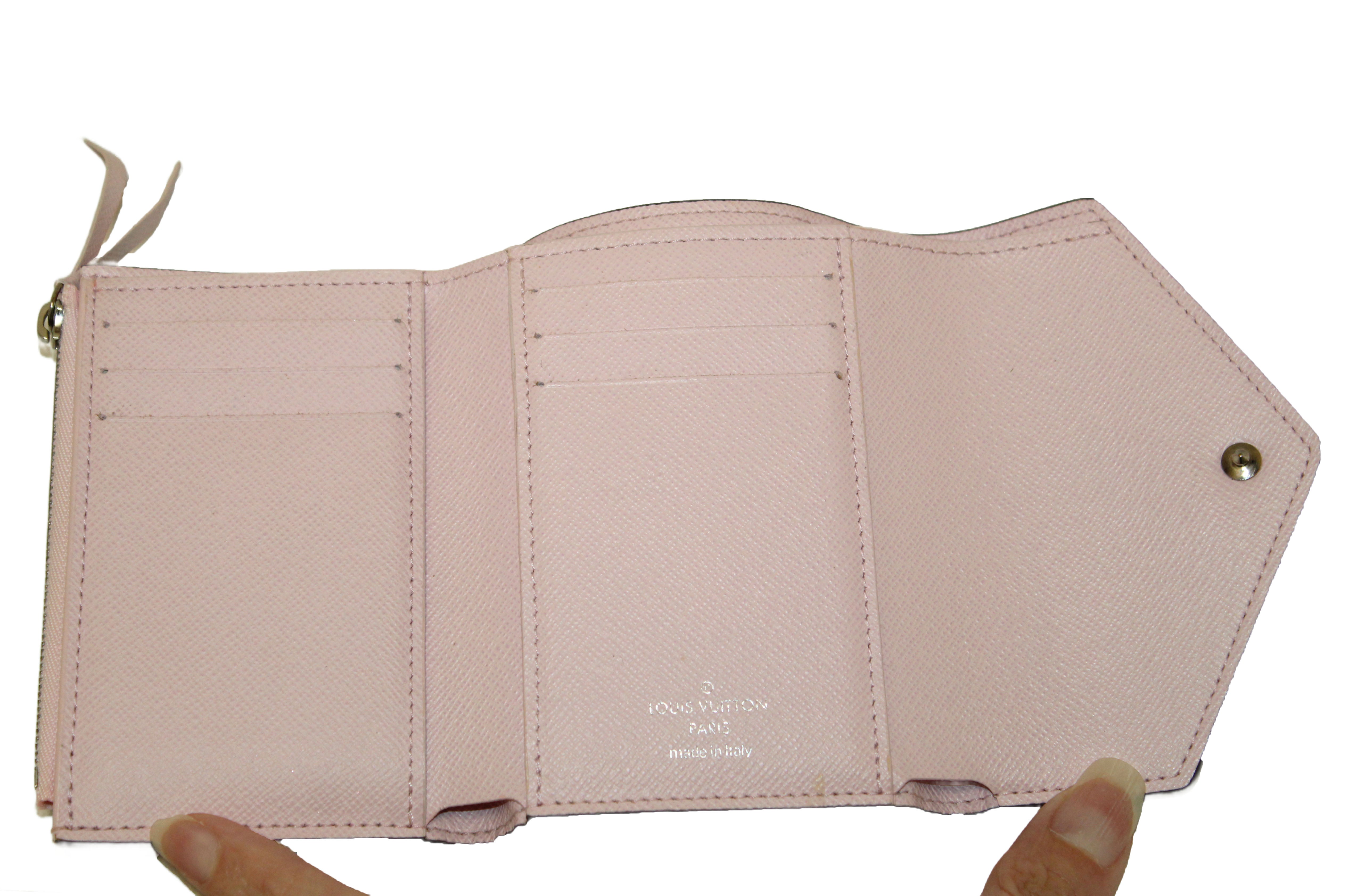 Authentic Louis Vuitton Pastel Monogram Escale Victorine Wallet