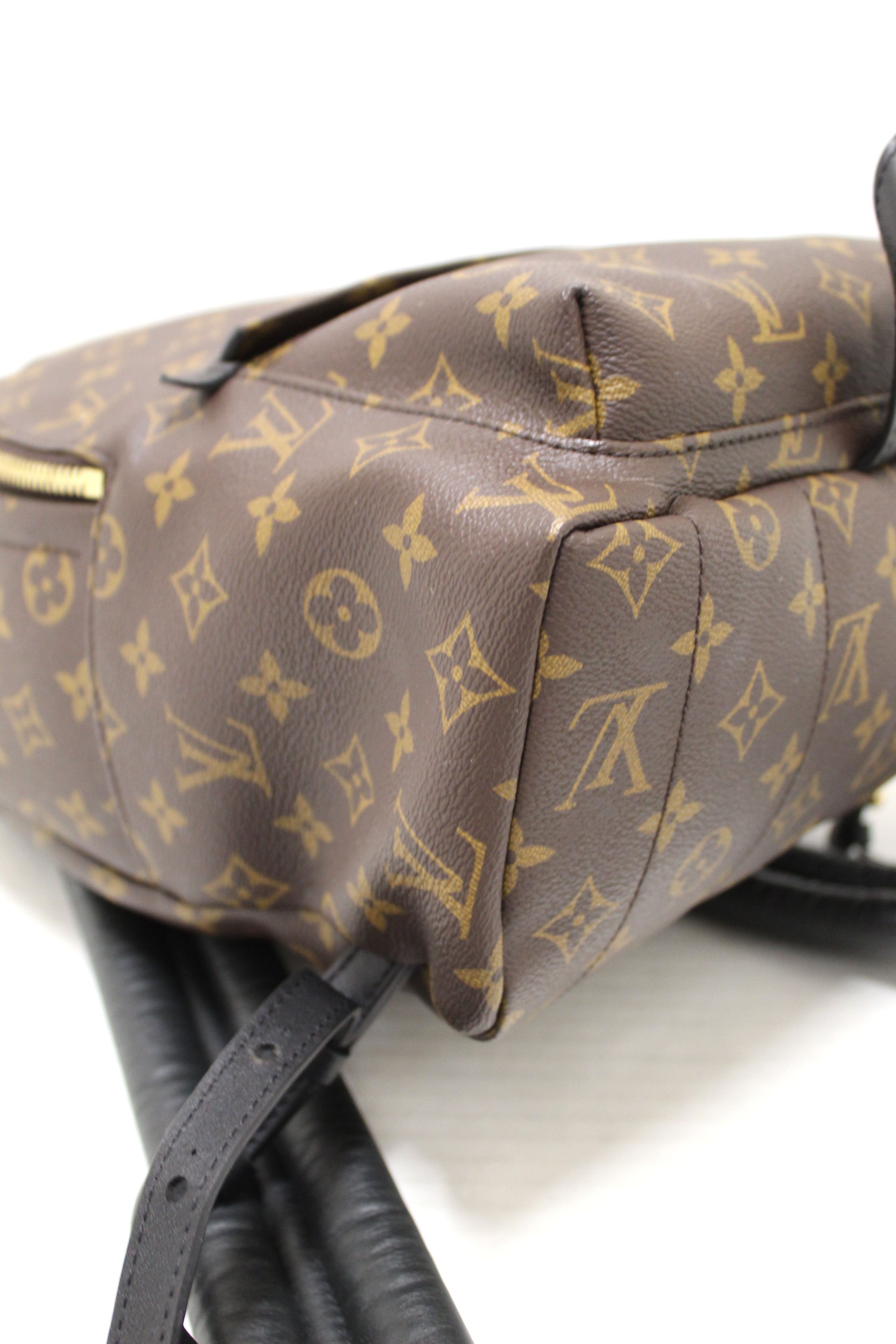 Authentic Louis Vuitton Classic Monogram Palm Springs MM Backpack