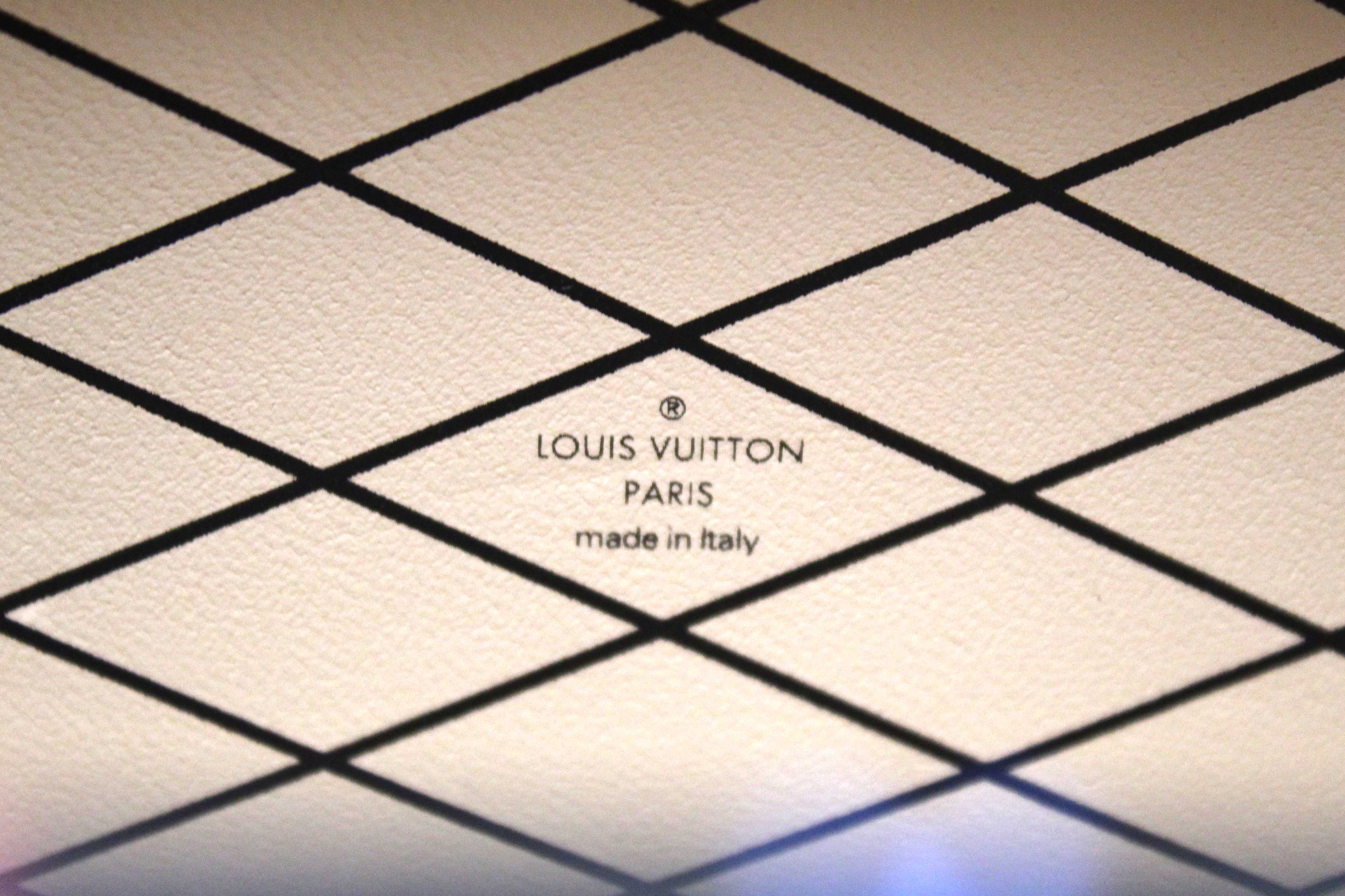 Authentic Louis Vuitton Black Monogram Multicolor Game On Petite Malle Clutch Bag