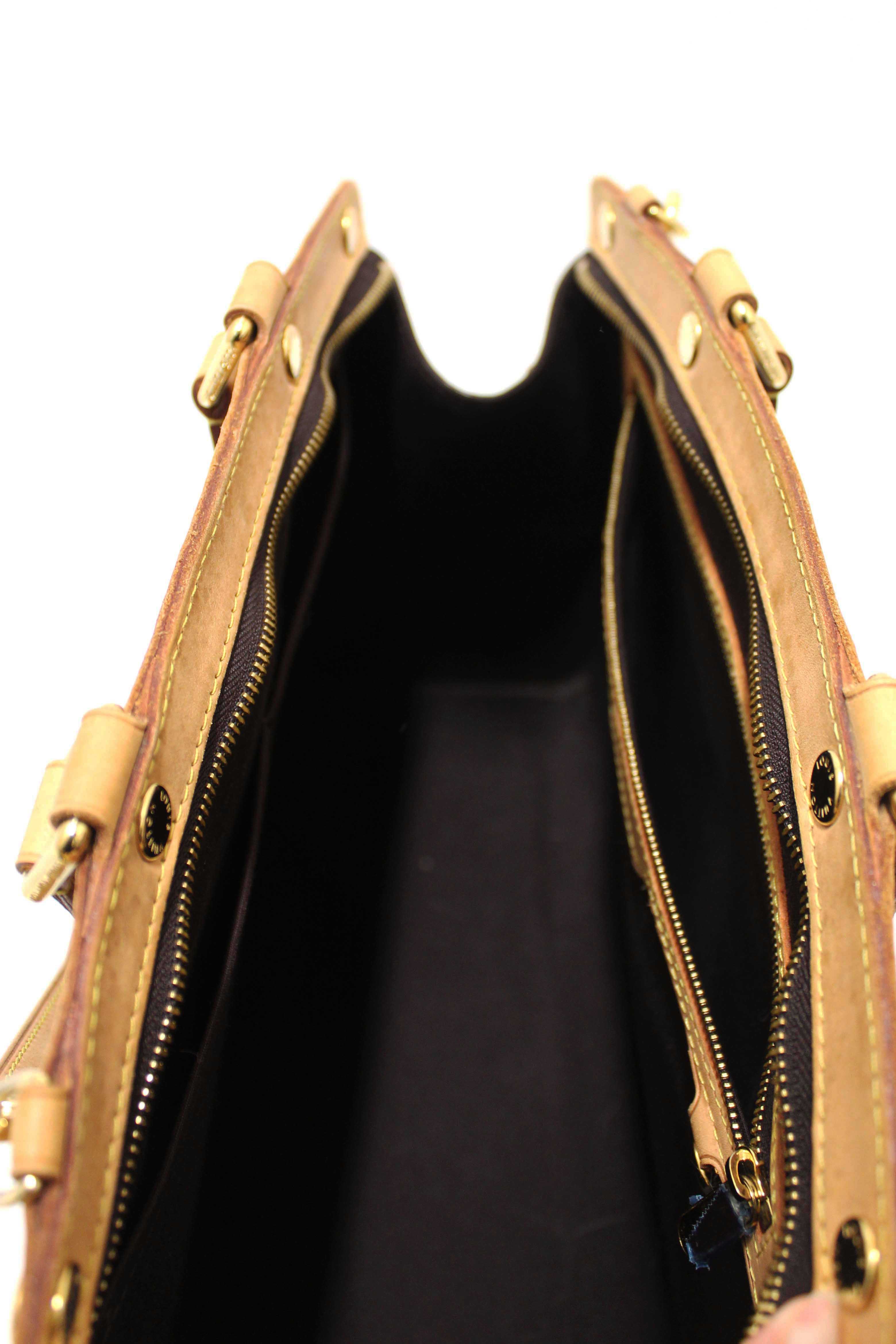 Authentic Louis Vuitton Amarante Vernis Leather Brea PM Shoulder Bag