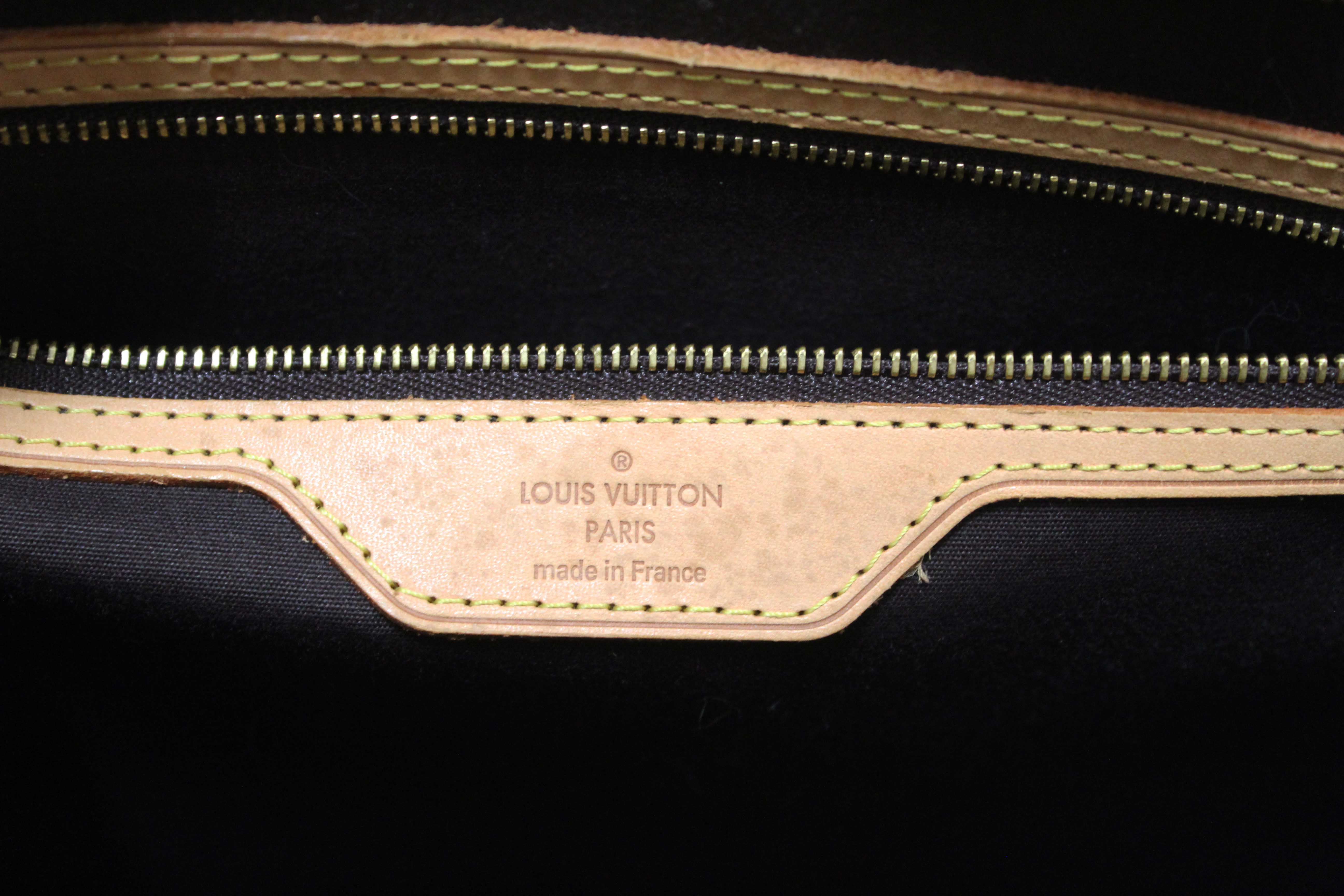 Authentic Louis Vuitton Amarante Vernis Leather Brea PM Shoulder Bag
