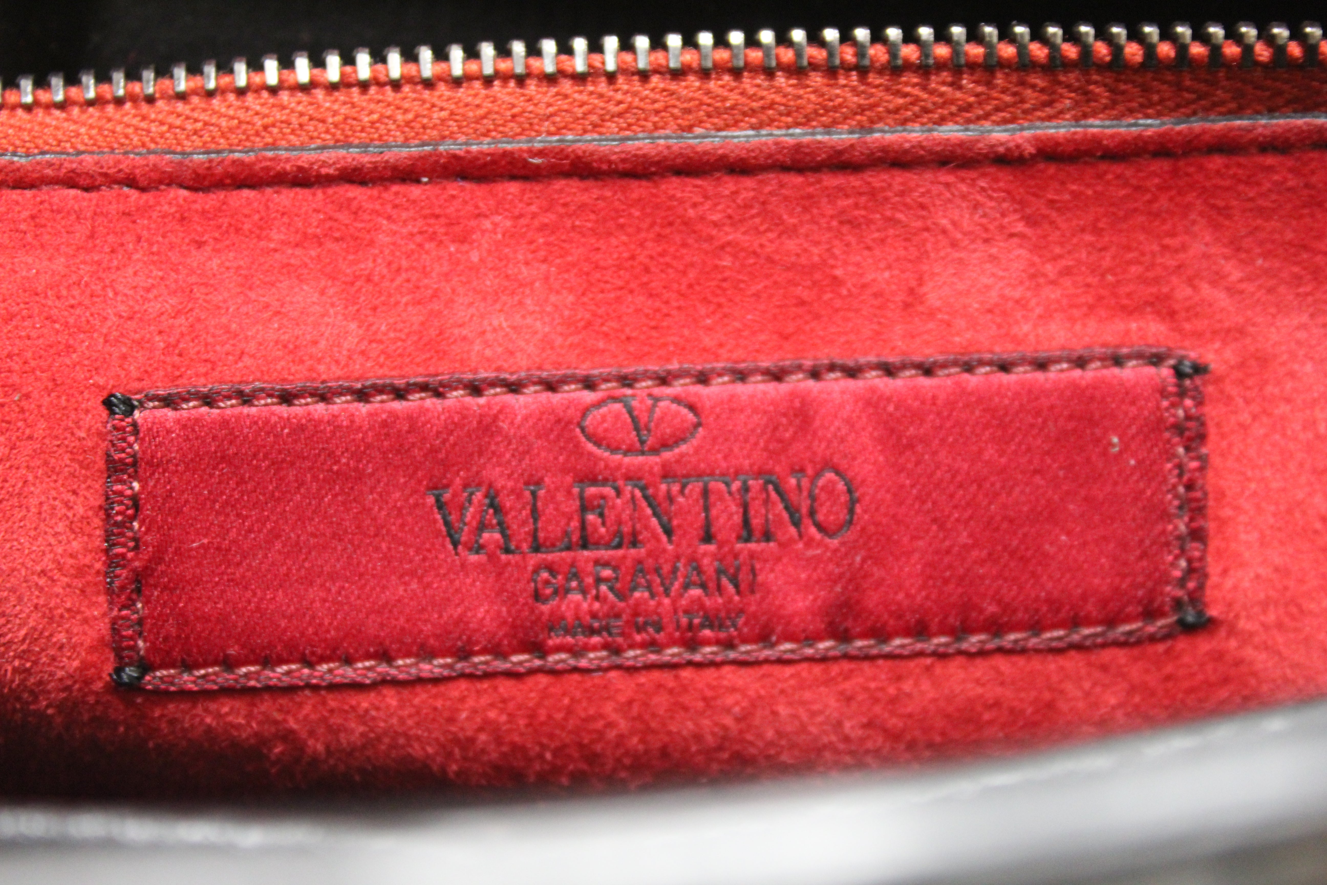 Authentic Valentino Garavani Black Nappa Leather Rockstud Spik – Paris Station Shop