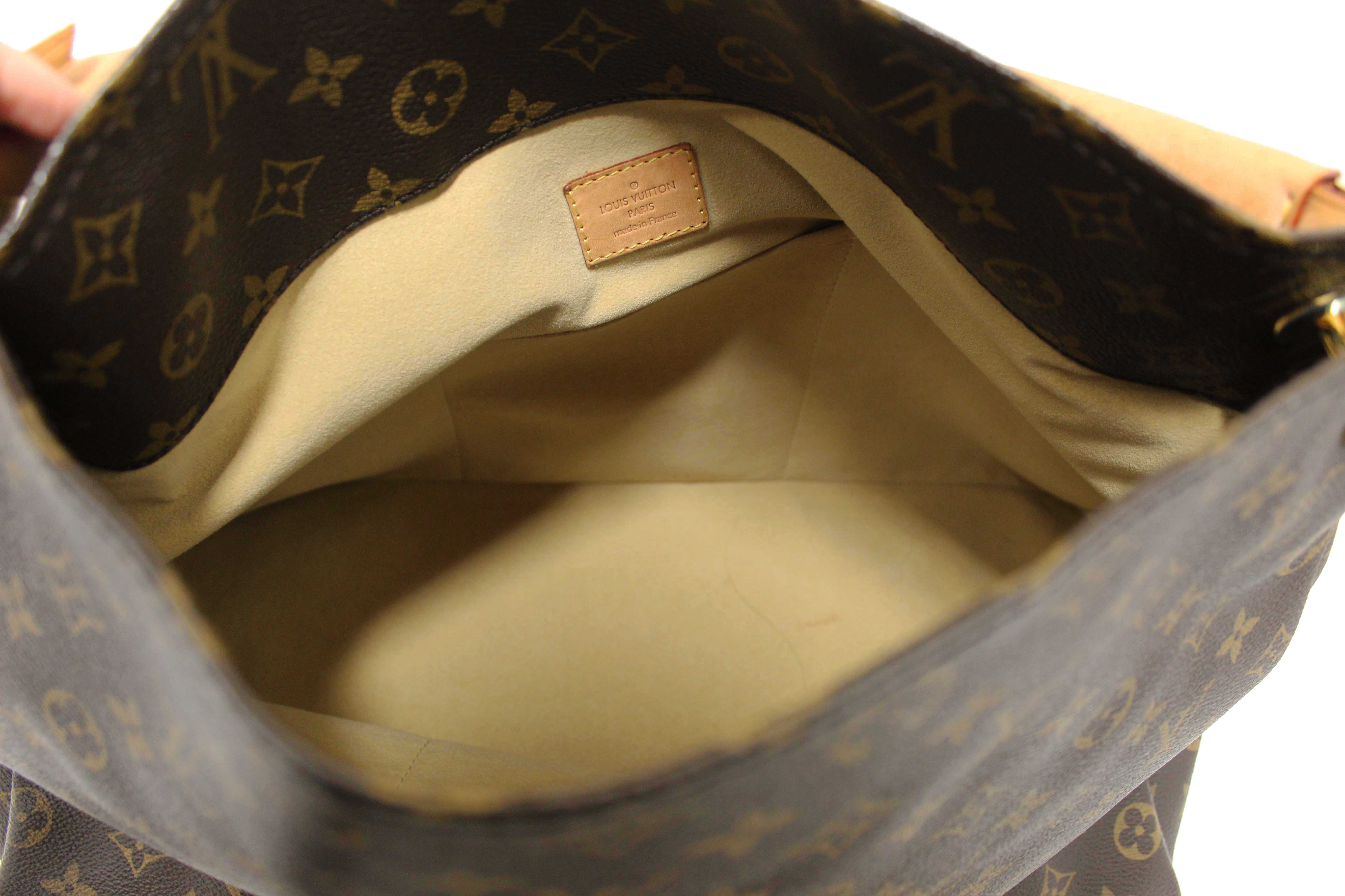 Authentic Louis Vuitton Classic Monogram Canvas Artsy MM Shoulder Bag