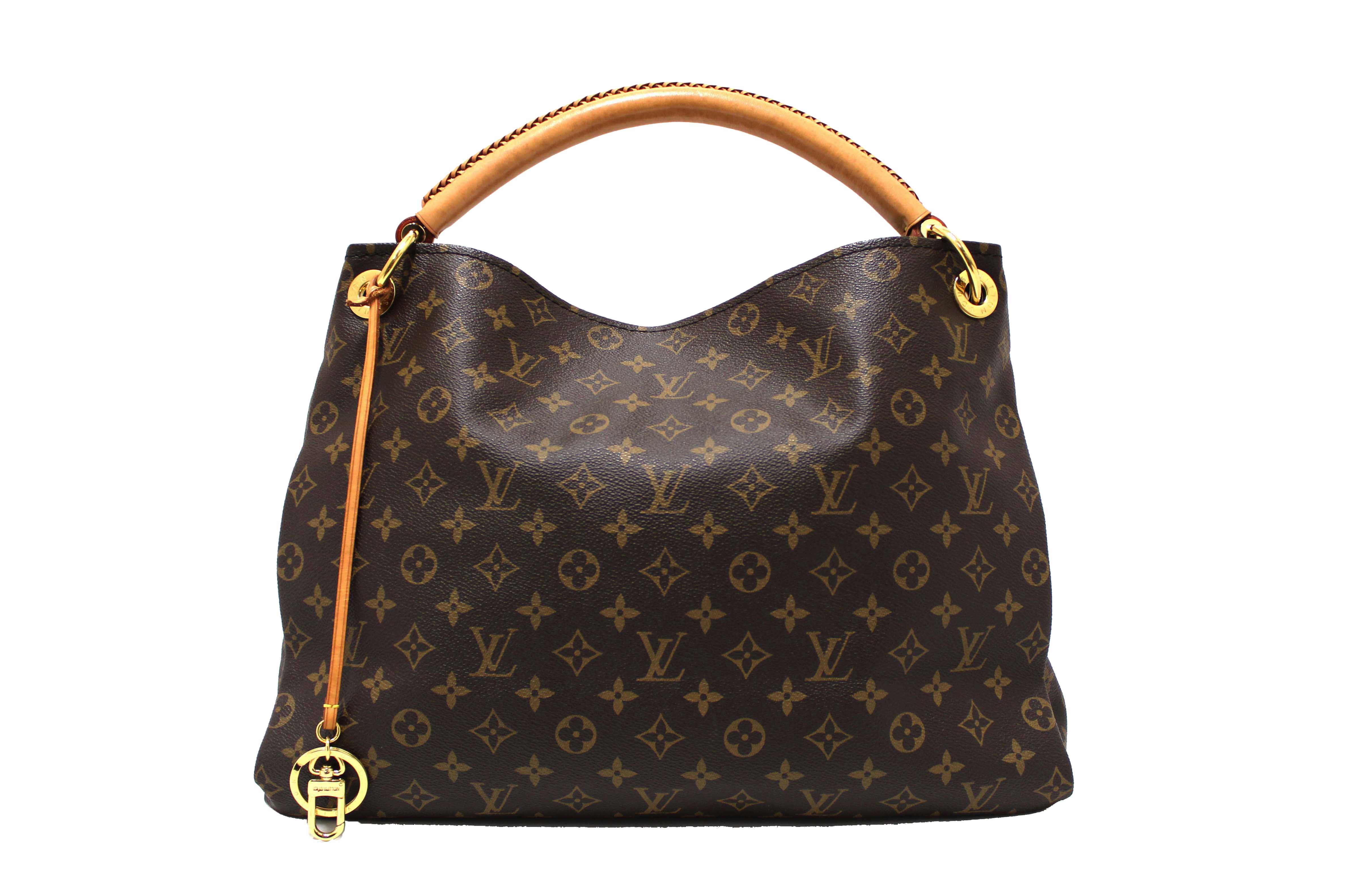 Authentic Louis Vuitton Classic Monogram Canvas Artsy MM Shoulder Bag