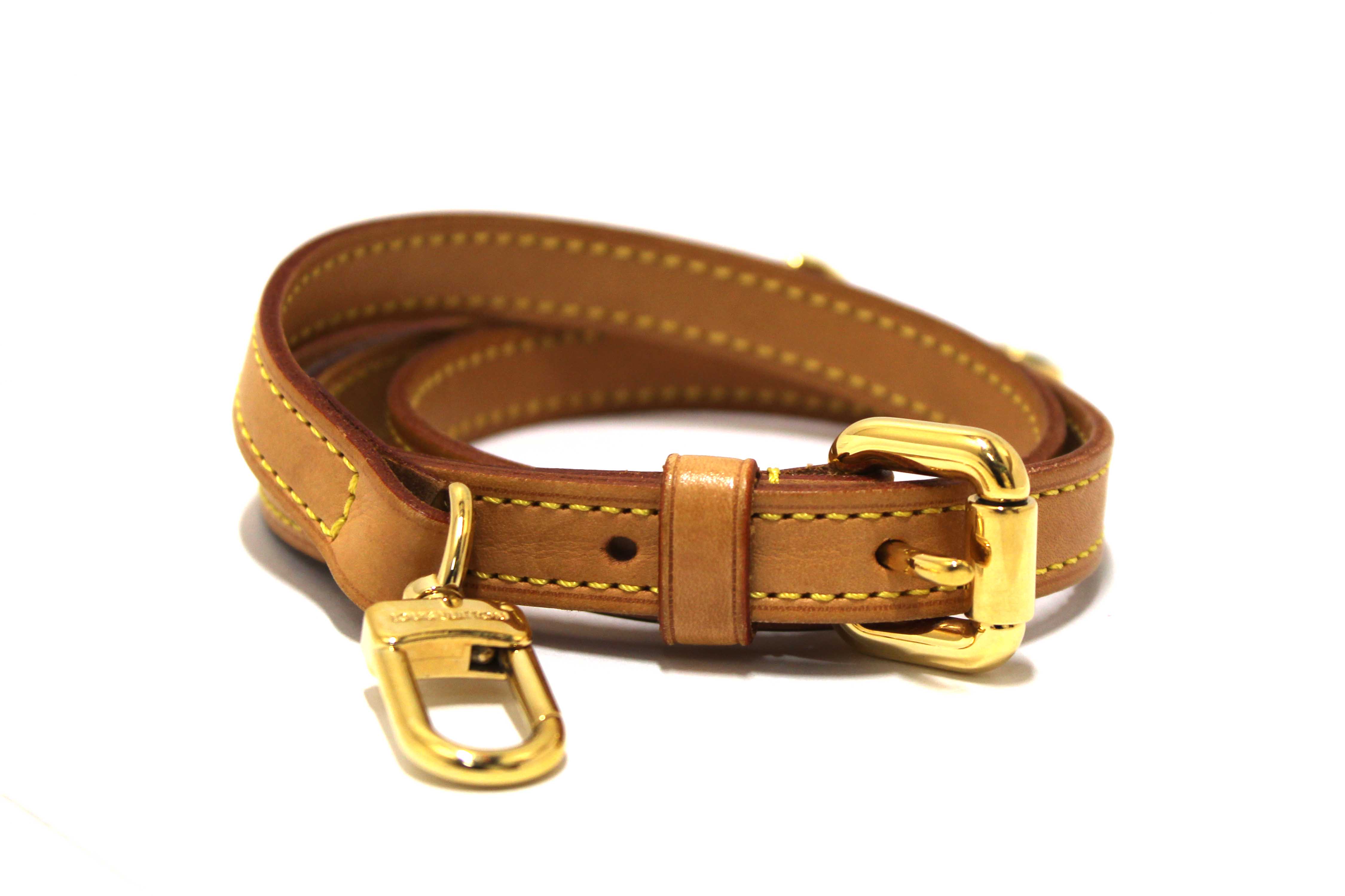 Authentic Louis Vuitton Natural Cowhide Leather Crossbody Bag Strap