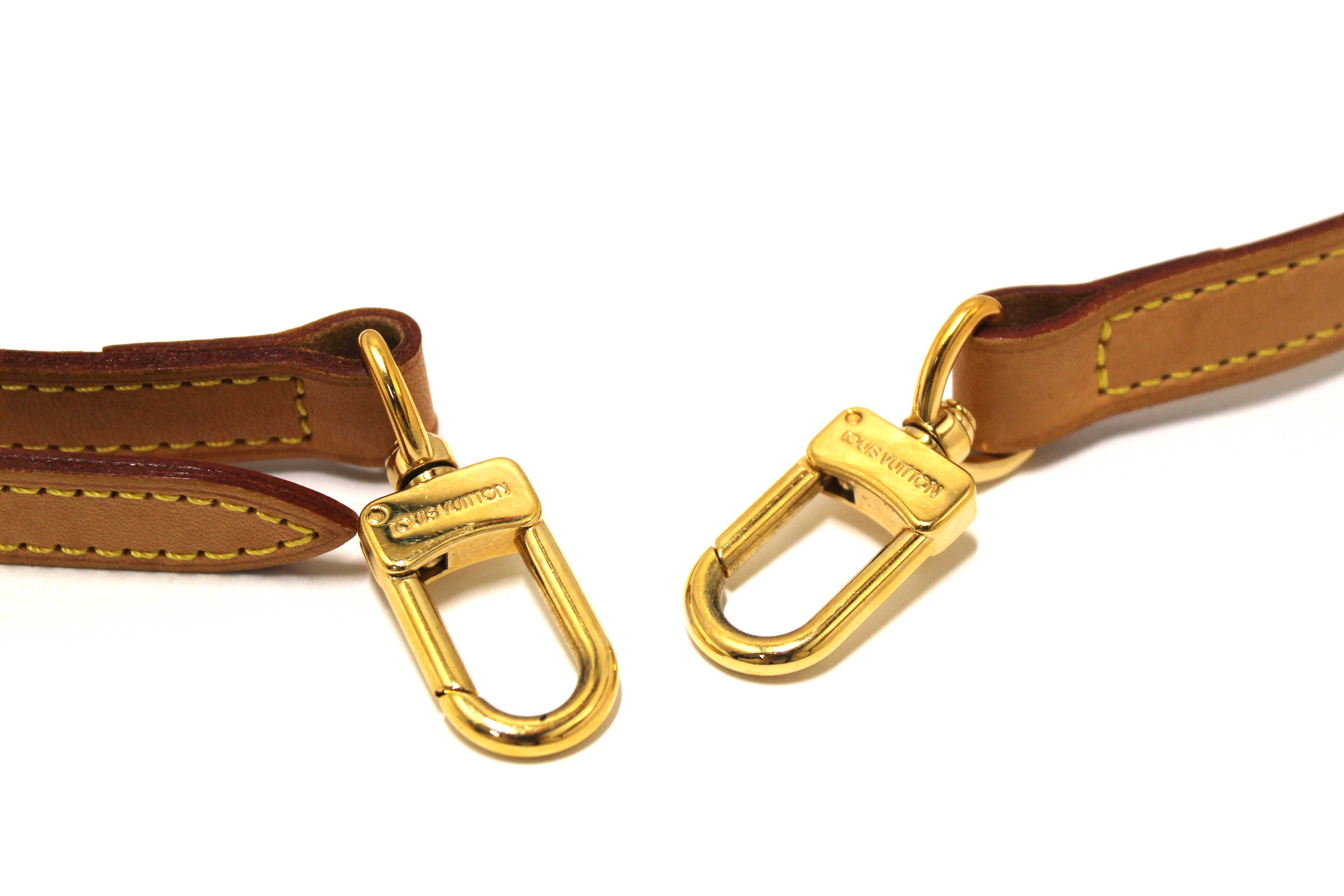 Authentic Louis Vuitton Natural Cowhide Leather Crossbody Bag Strap