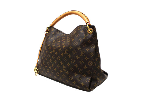 Authentic Louis Vuitton Classic Monogram Canvas Artsy MM Shoulder Bag