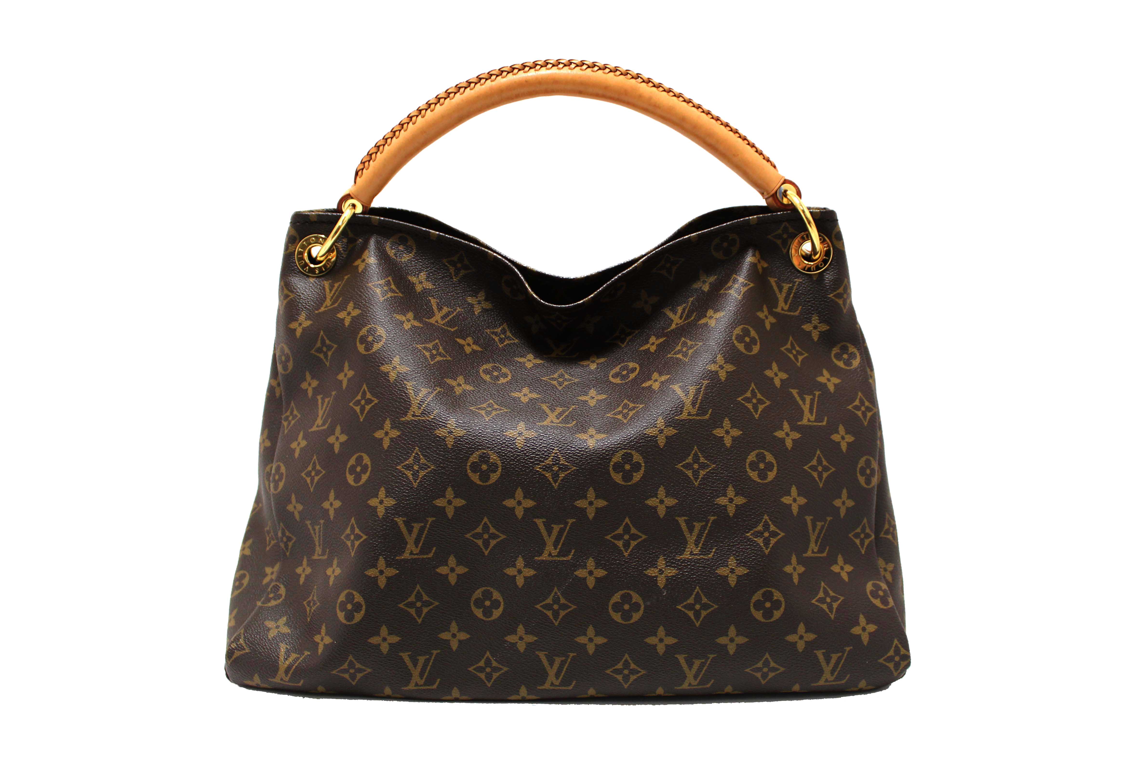 Authentic Louis Vuitton Classic Monogram Canvas Artsy MM Shoulder Bag