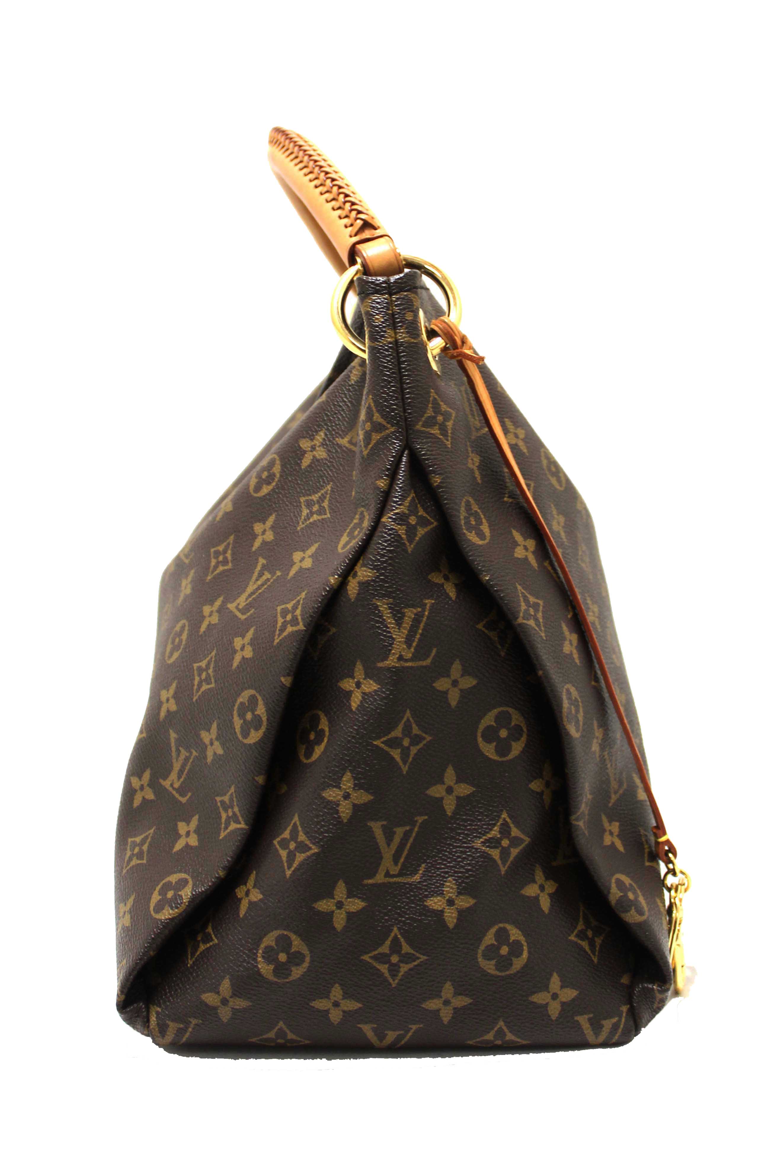 Authentic Louis Vuitton Classic Monogram Canvas Artsy MM Shoulder Bag