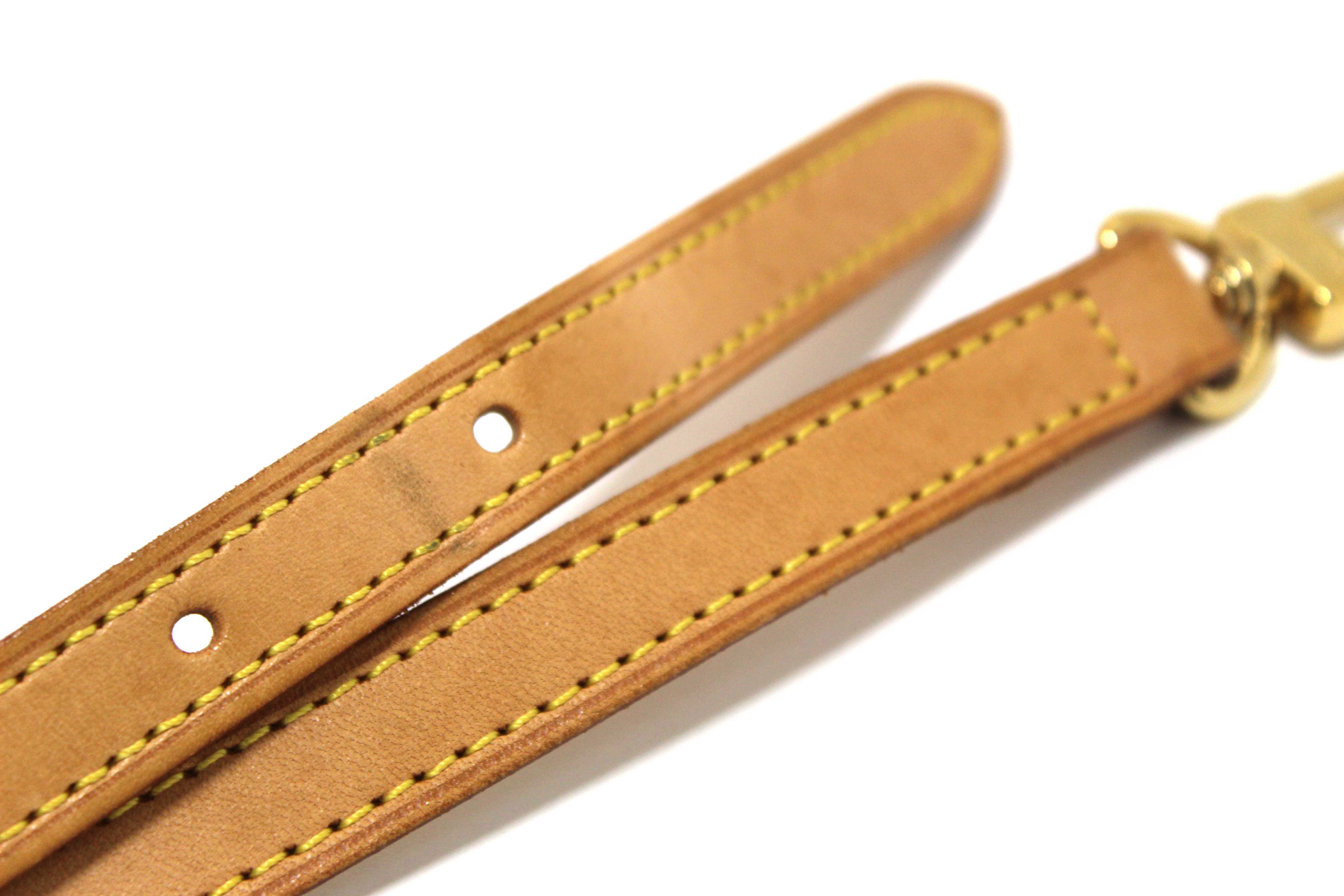 Authentic Louis Vuitton Natural Cowhide Leather Crossbody Bag Strap