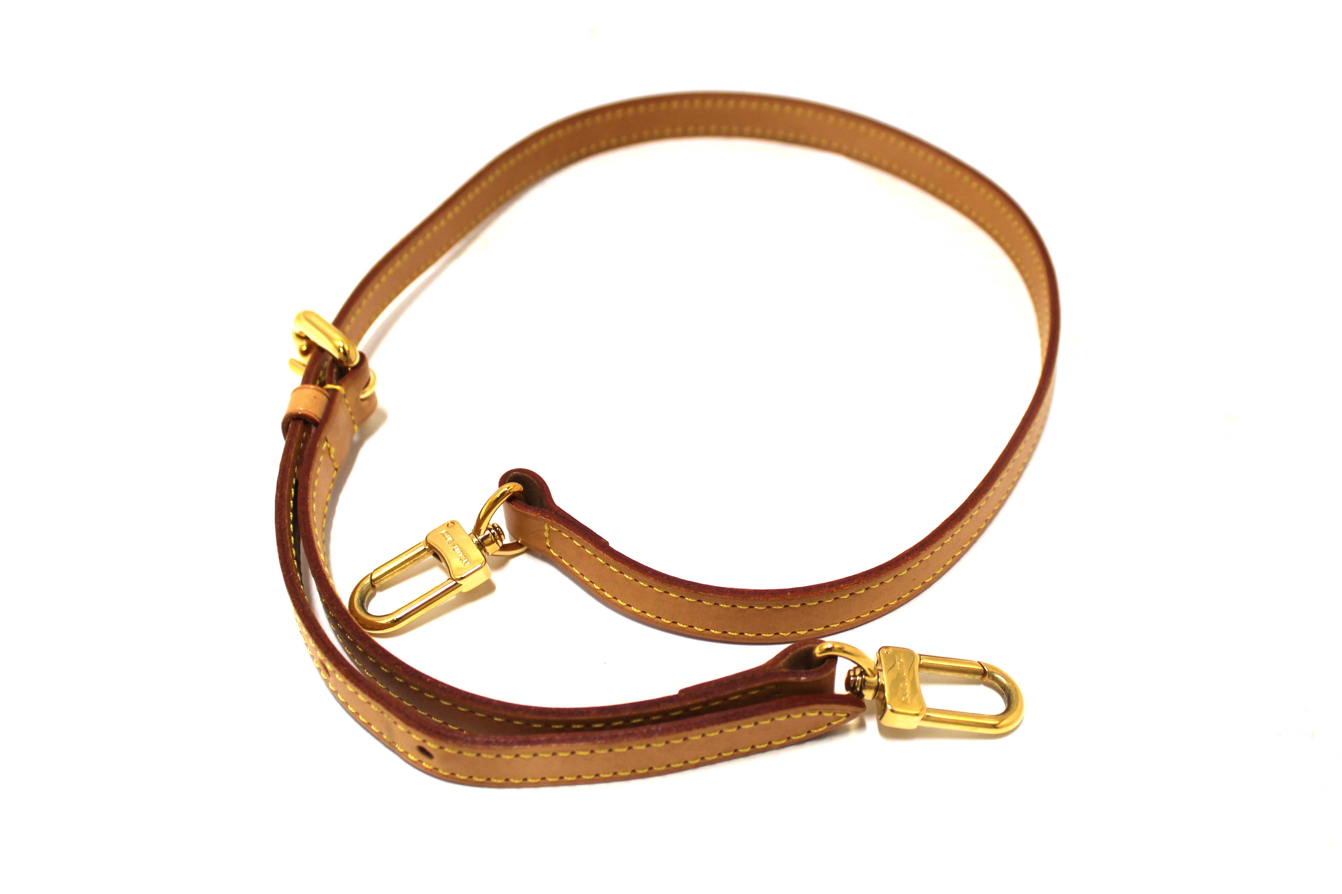 Authentic Louis Vuitton Natural Cowhide Leather Crossbody Bag Strap