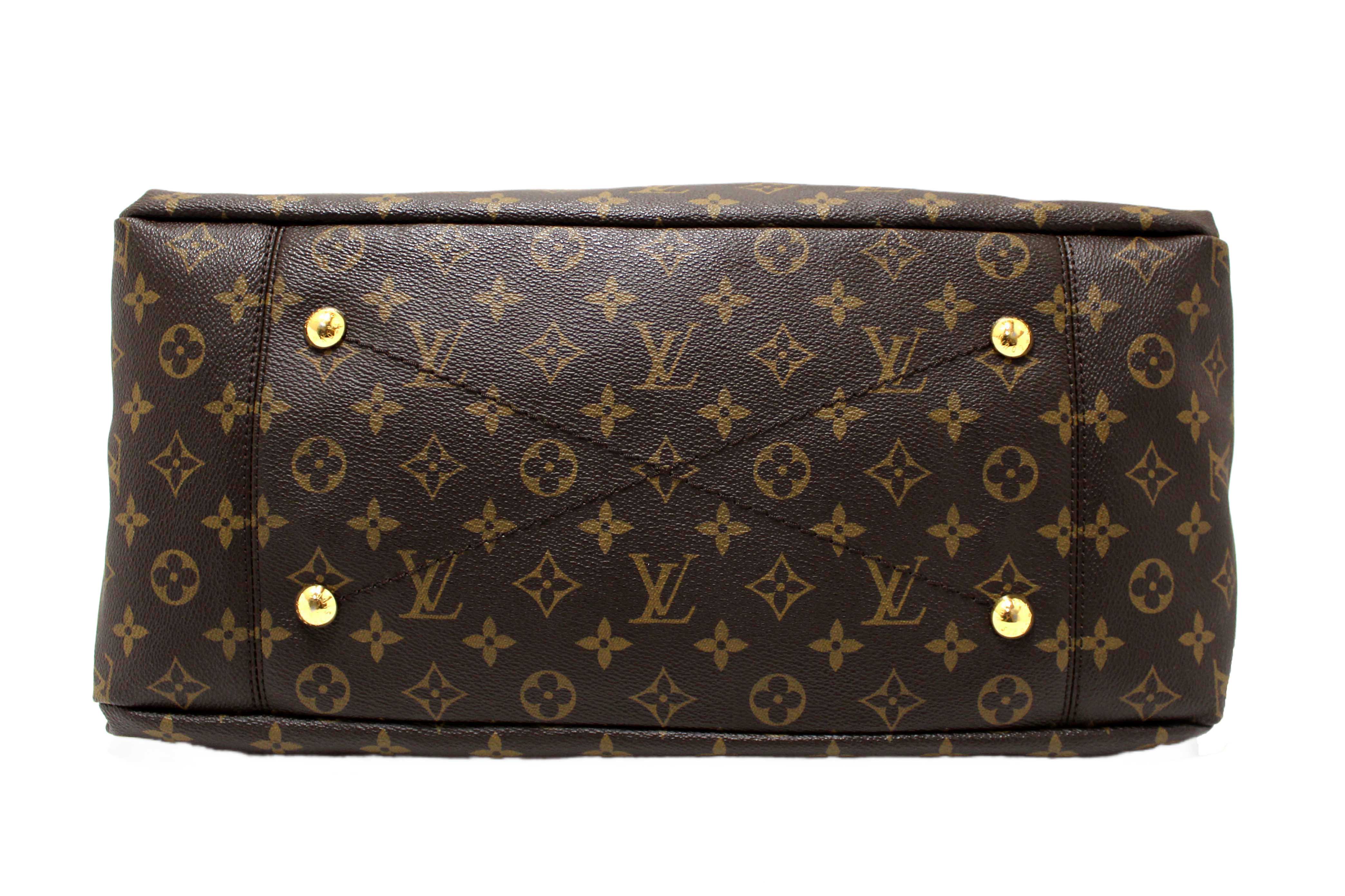 Authentic Louis Vuitton Classic Monogram Canvas Artsy MM Shoulder Bag