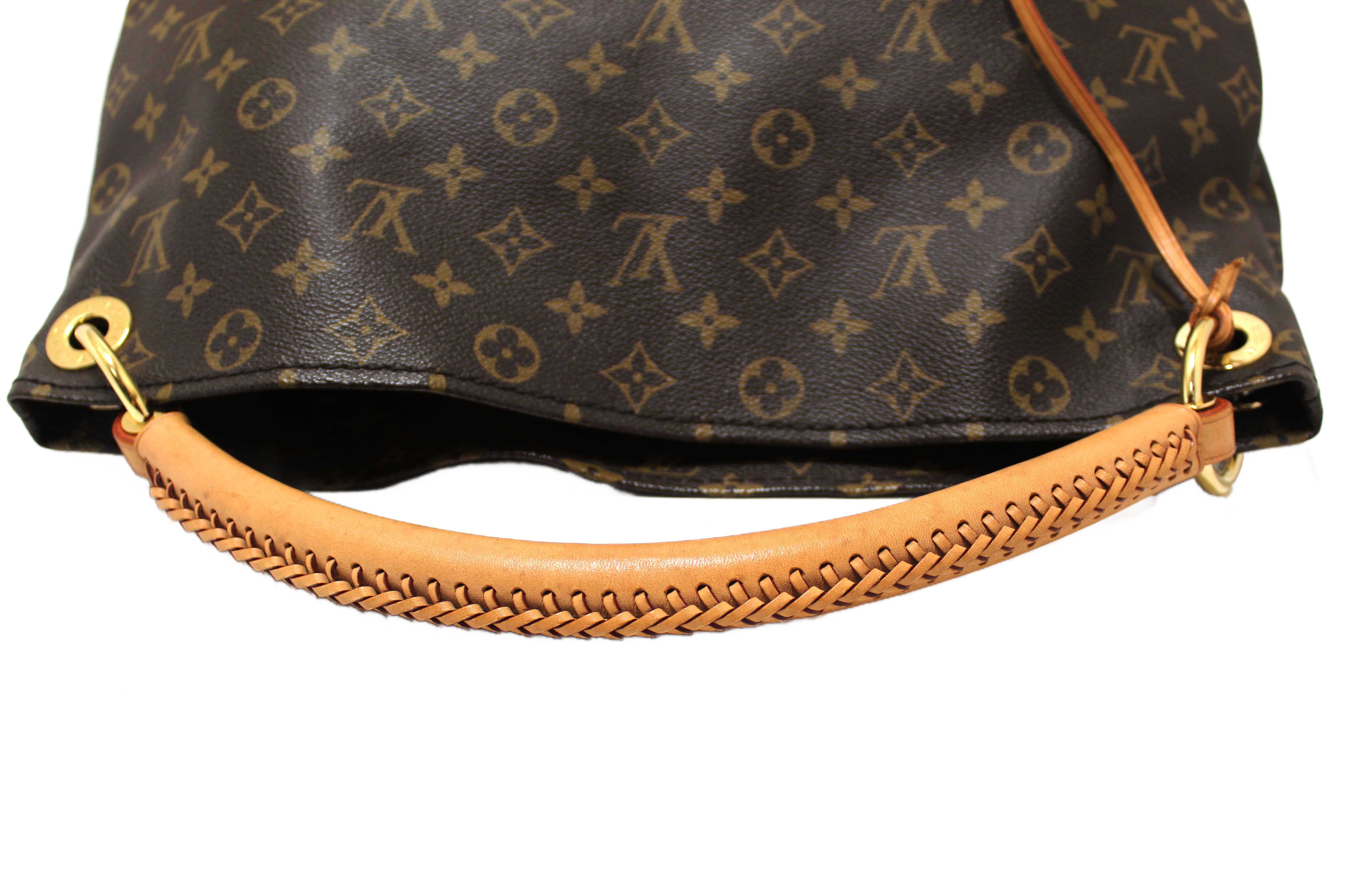 Authentic Louis Vuitton Classic Monogram Canvas Artsy MM Shoulder Bag