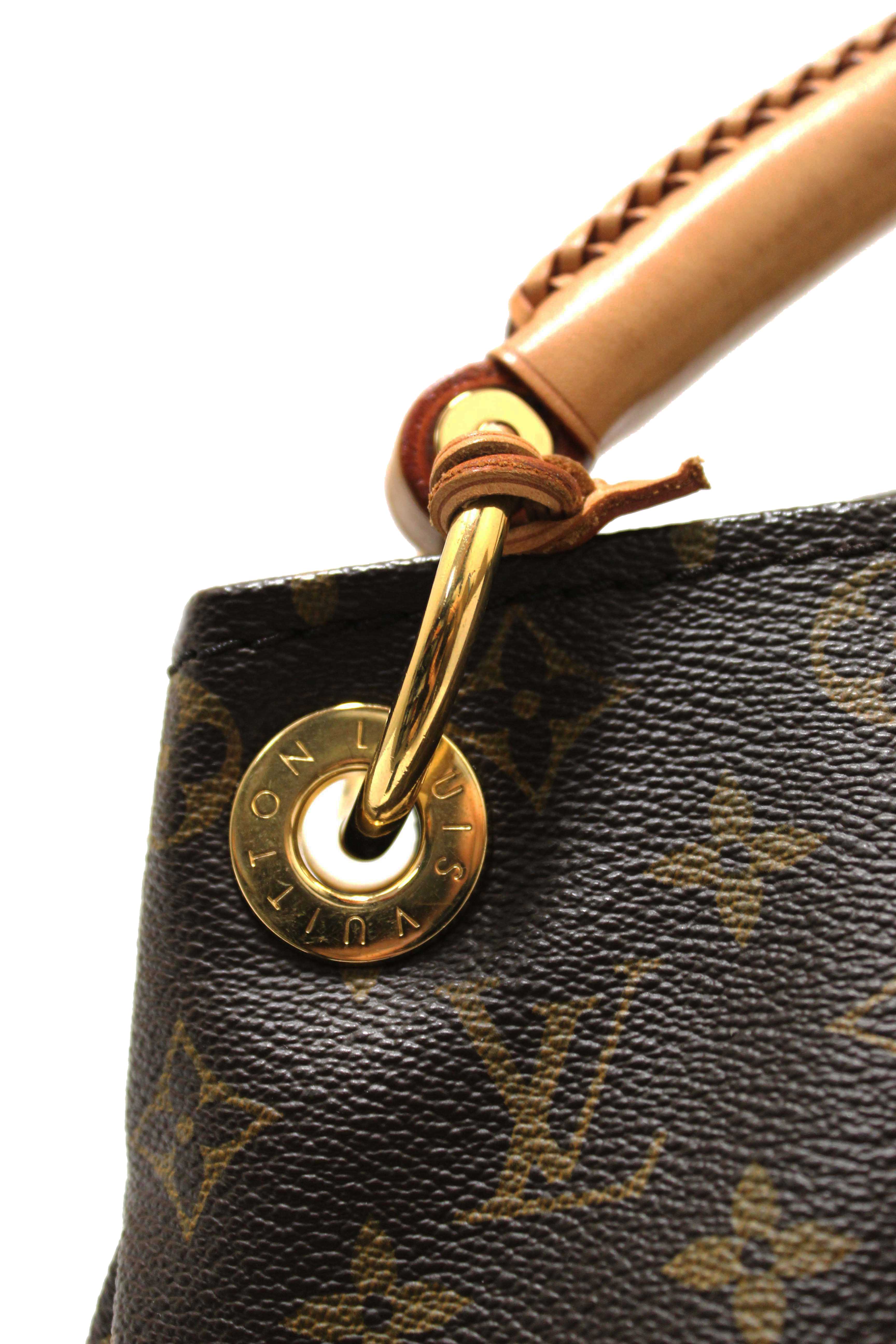 Authentic Louis Vuitton Classic Monogram Canvas Artsy MM Shoulder Bag