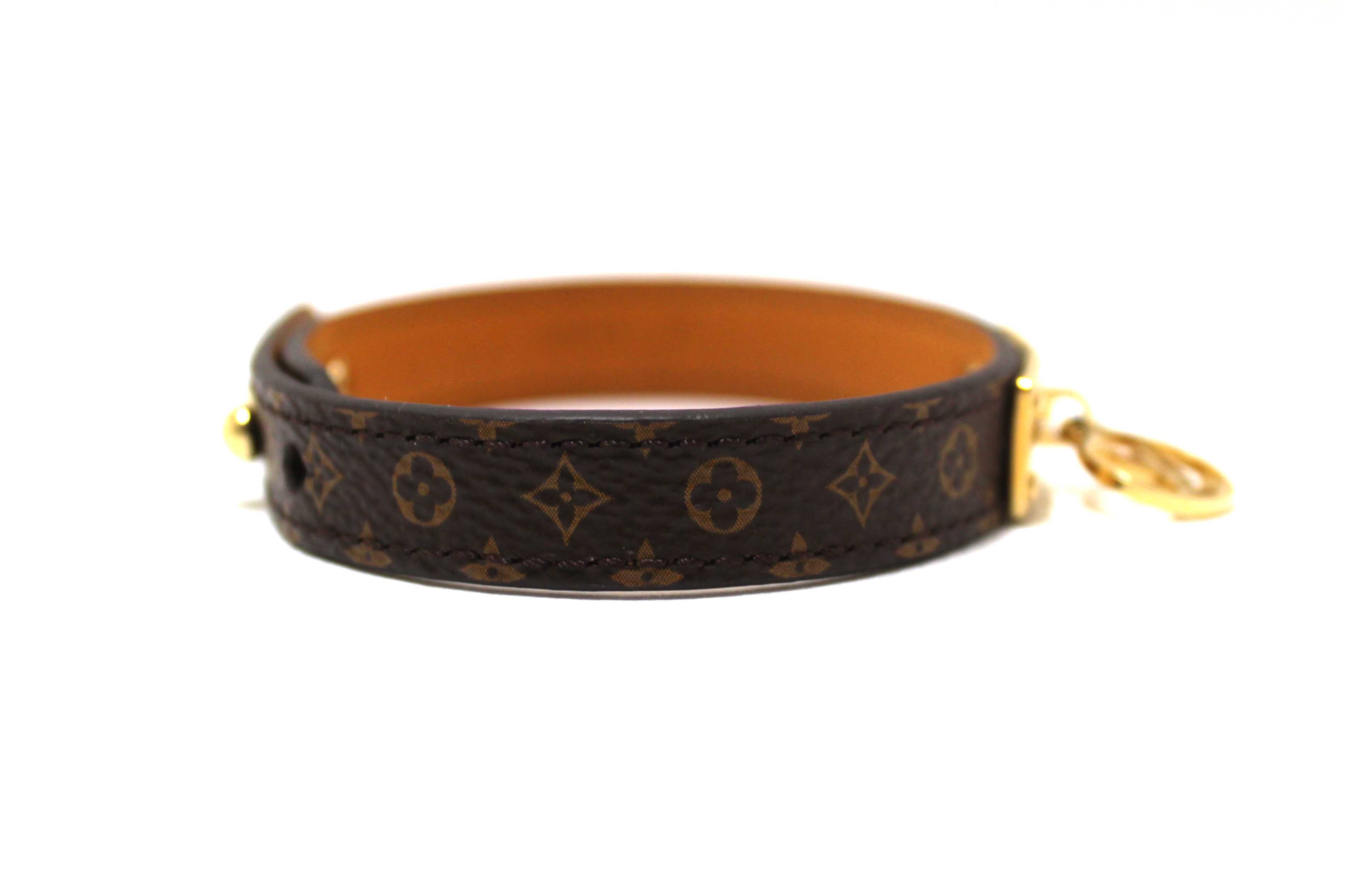 Authentic Louis Vuitton Monogram Logomania Bracelet Size 19