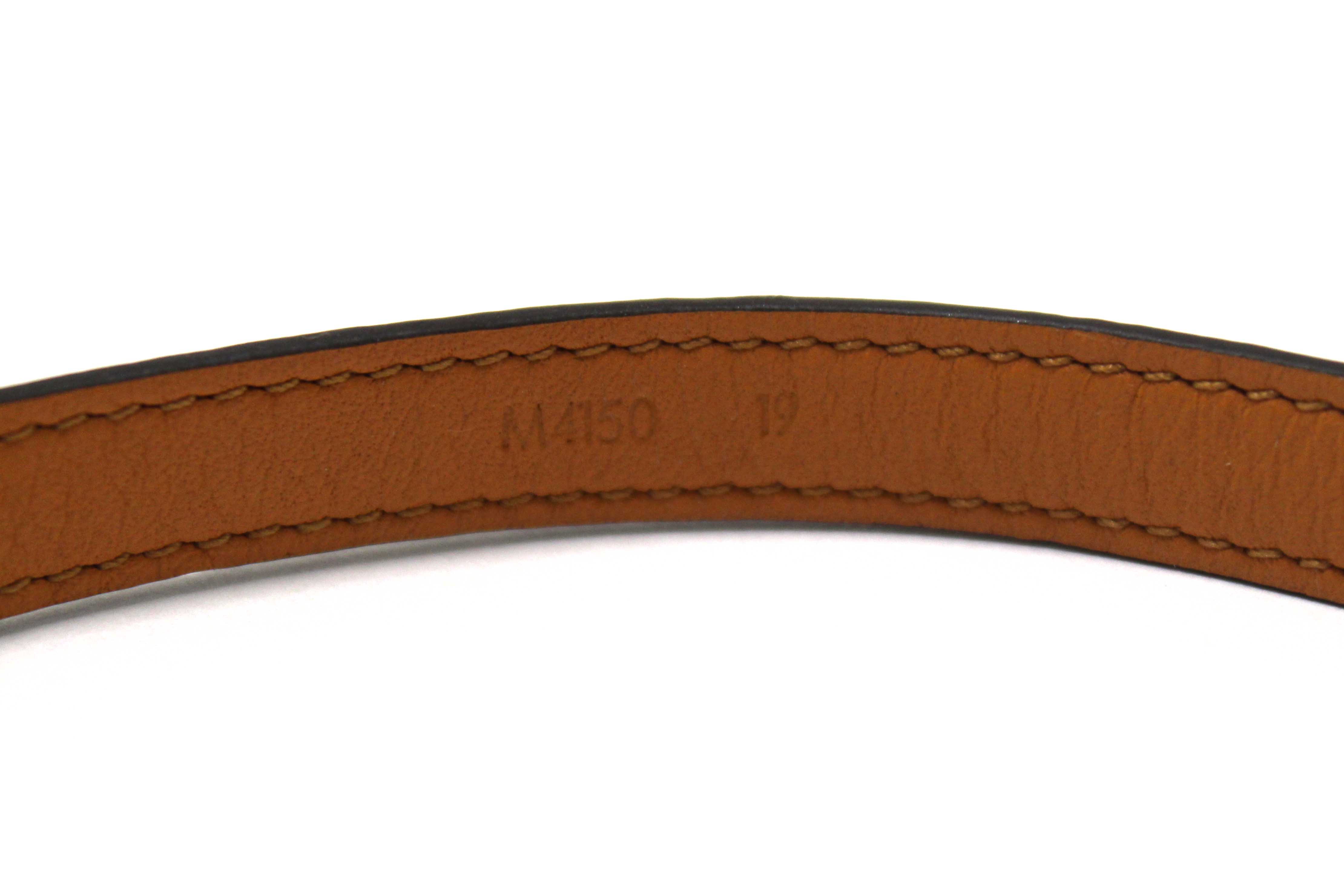 Authentic Louis Vuitton Monogram Logomania Bracelet Size 19