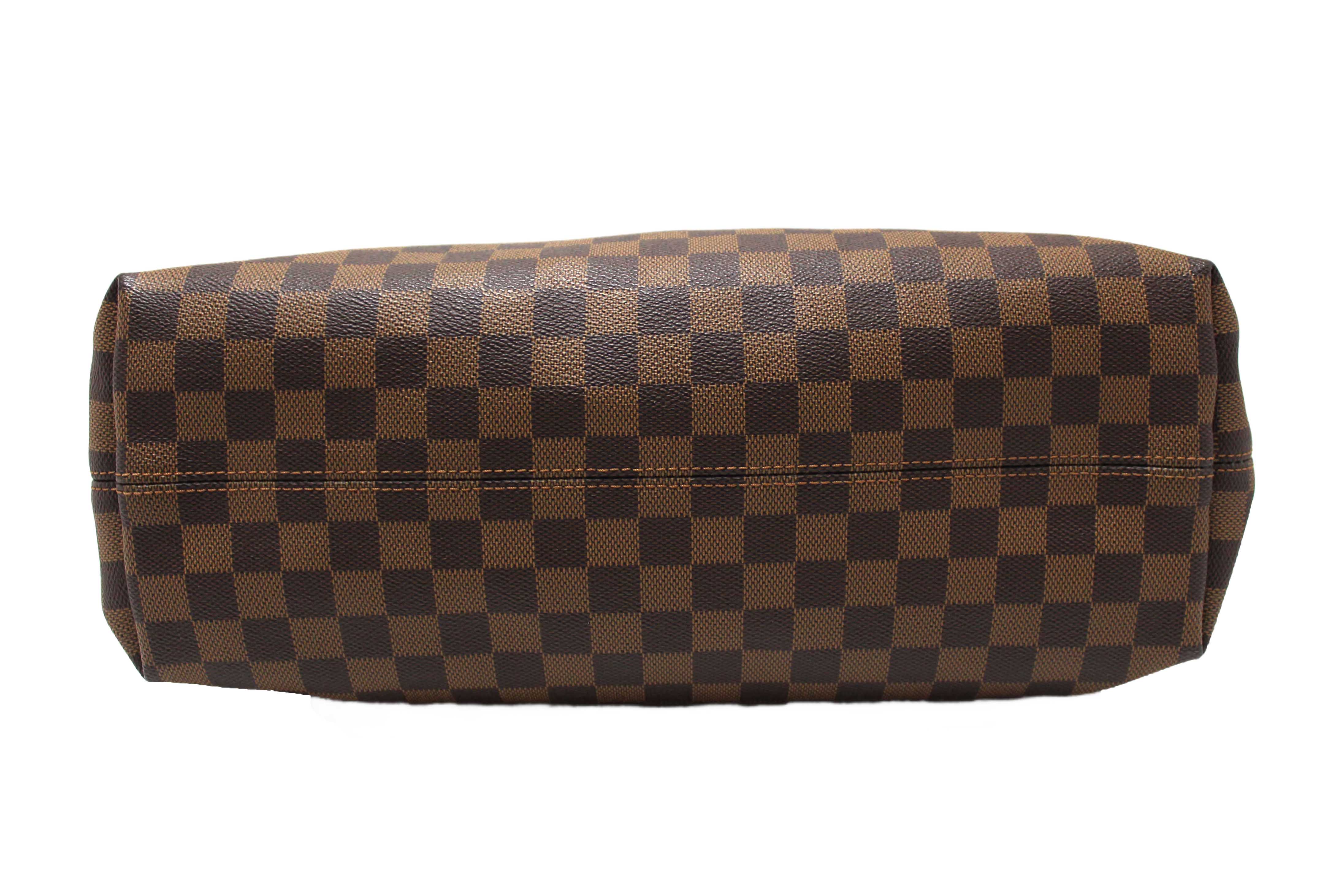 Authentic Louis Vuitton Damier Ebene Graceful MM Hobo Shoulder Bag