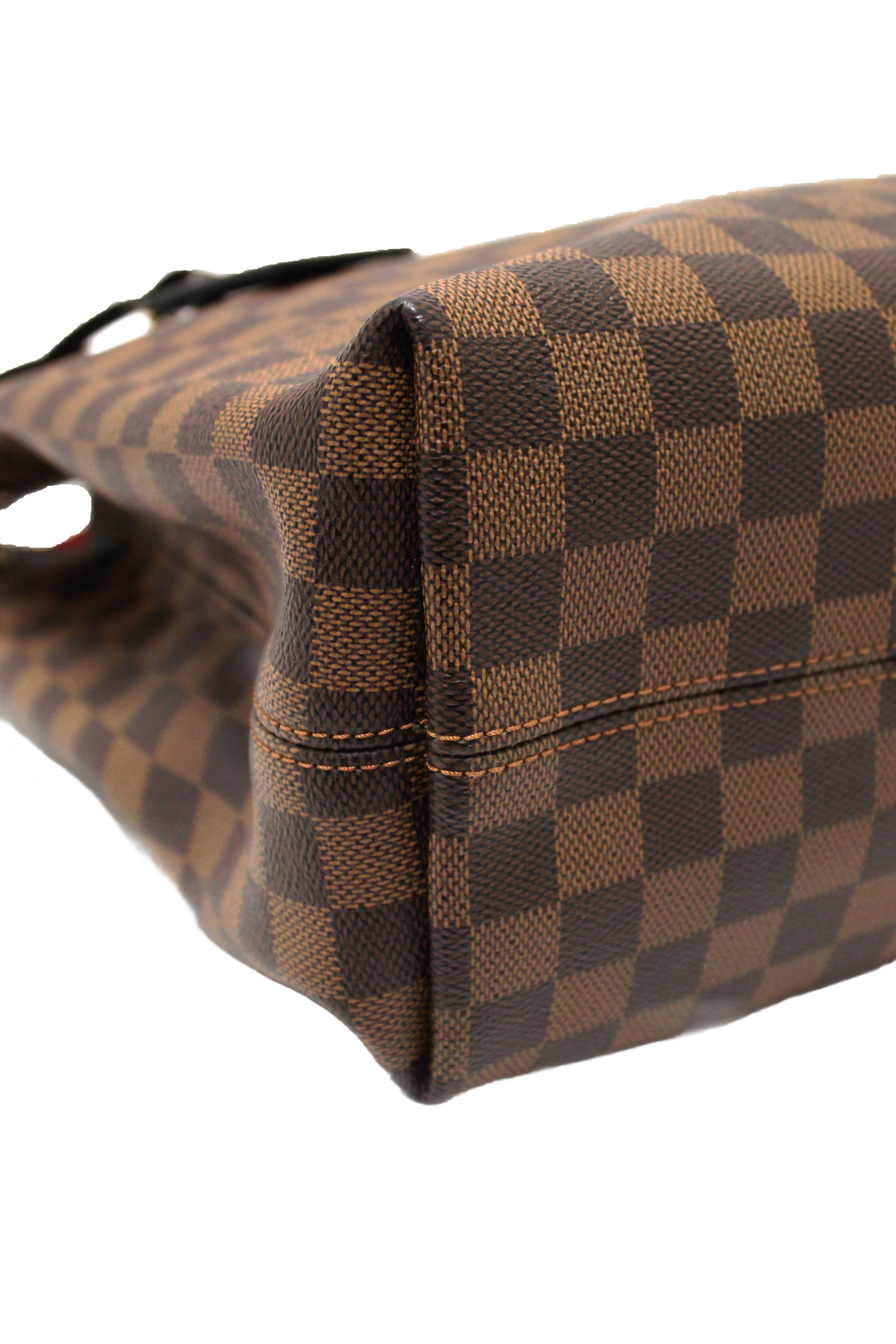 Authentic Louis Vuitton Damier Ebene Graceful MM Hobo Shoulder Bag