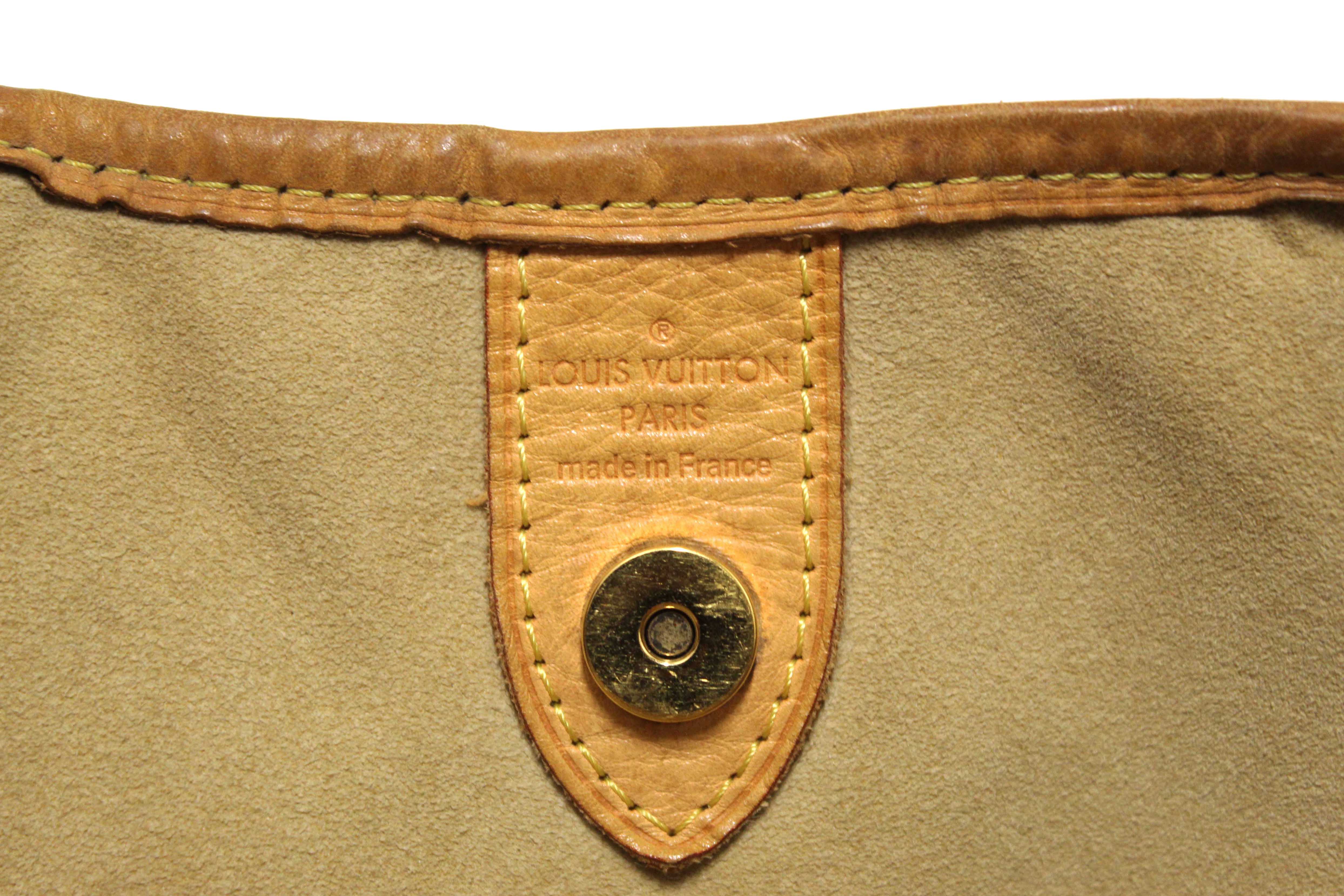 Authentic Louis Vuitton Classic Monogram Galliera PM Shoulder Bag