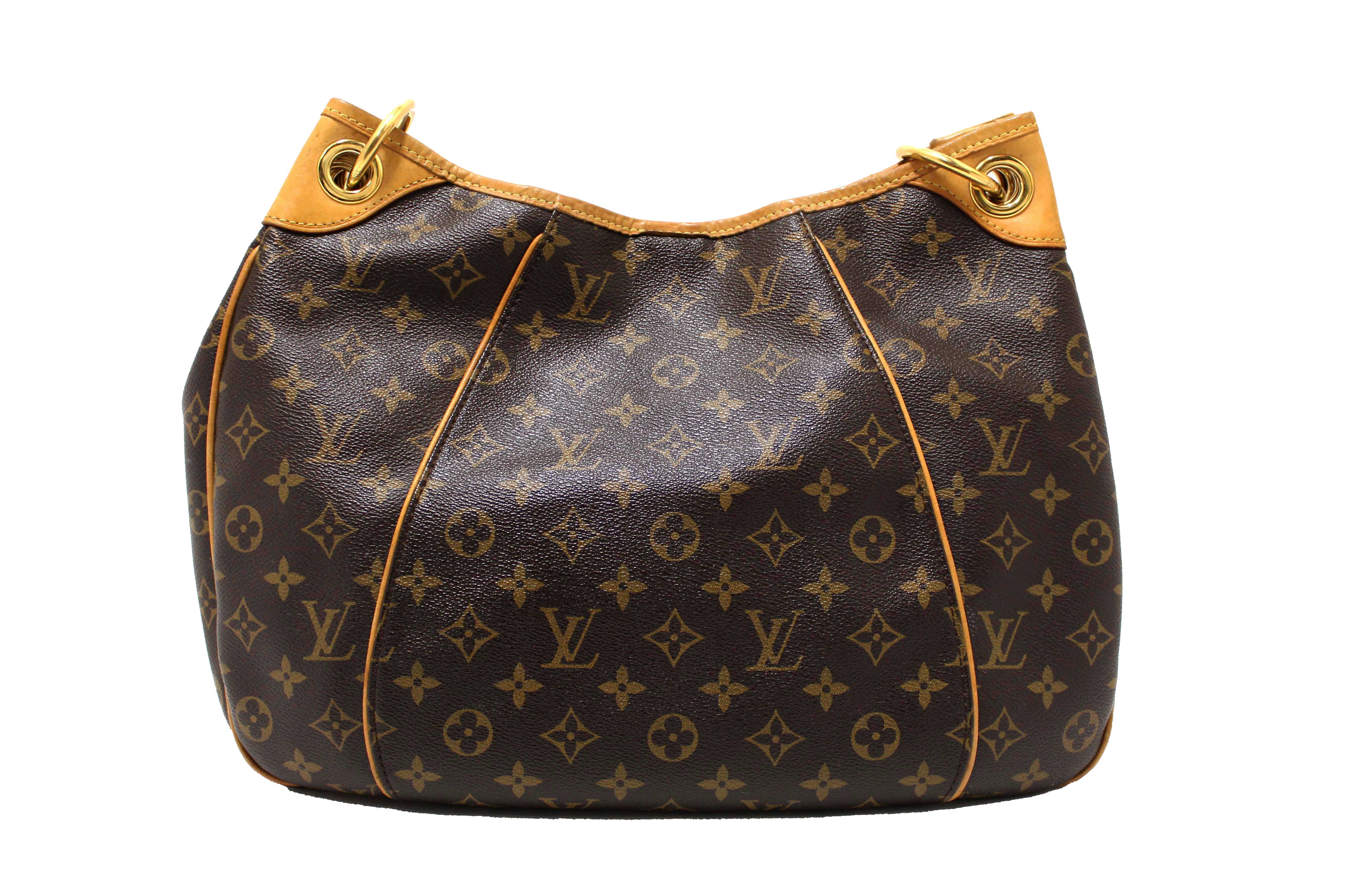 Authentic Louis Vuitton Classic Monogram Galliera PM Shoulder Bag