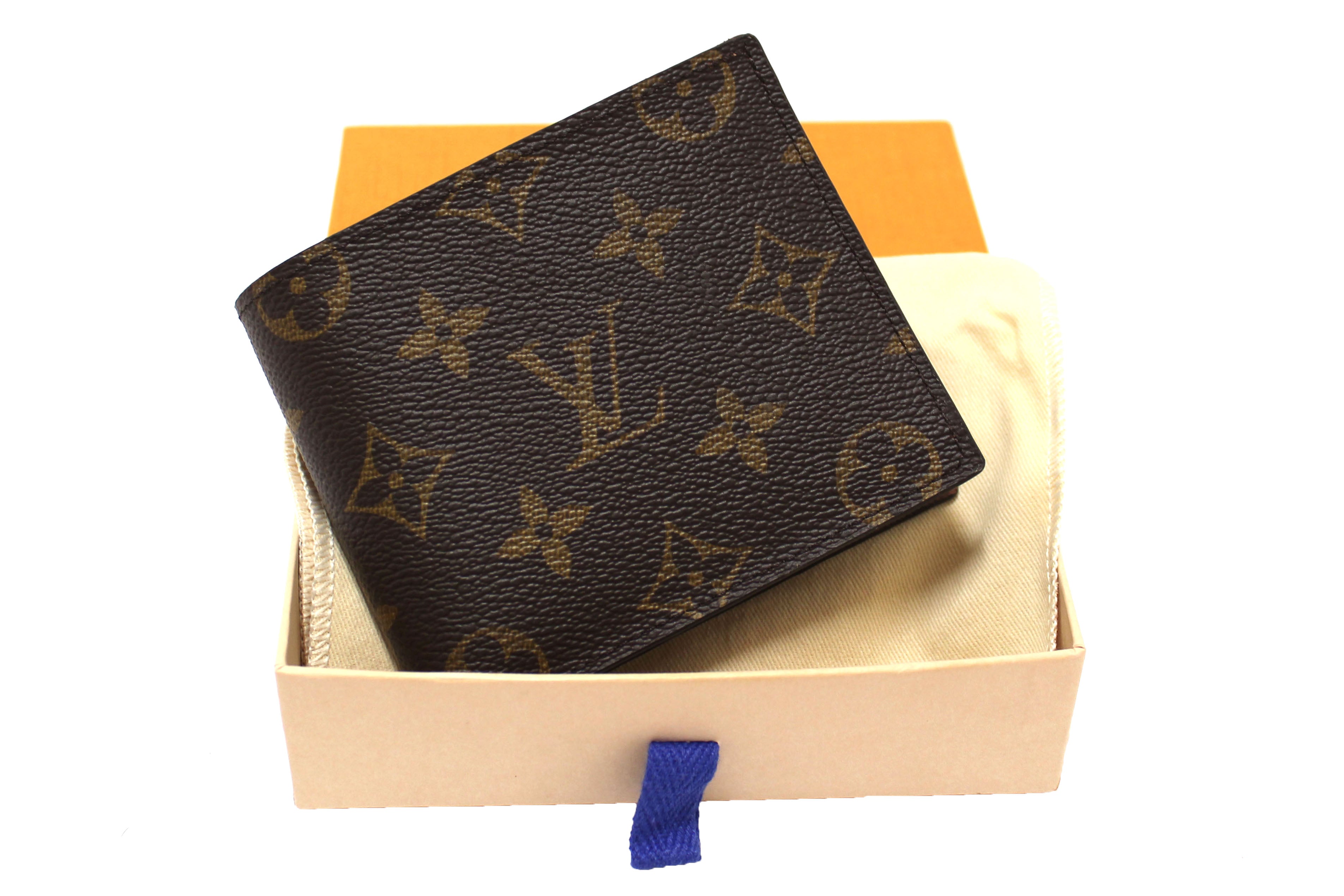 Authentic NEW Louis Vuitton Classic Monogram Marco Men's Wallet