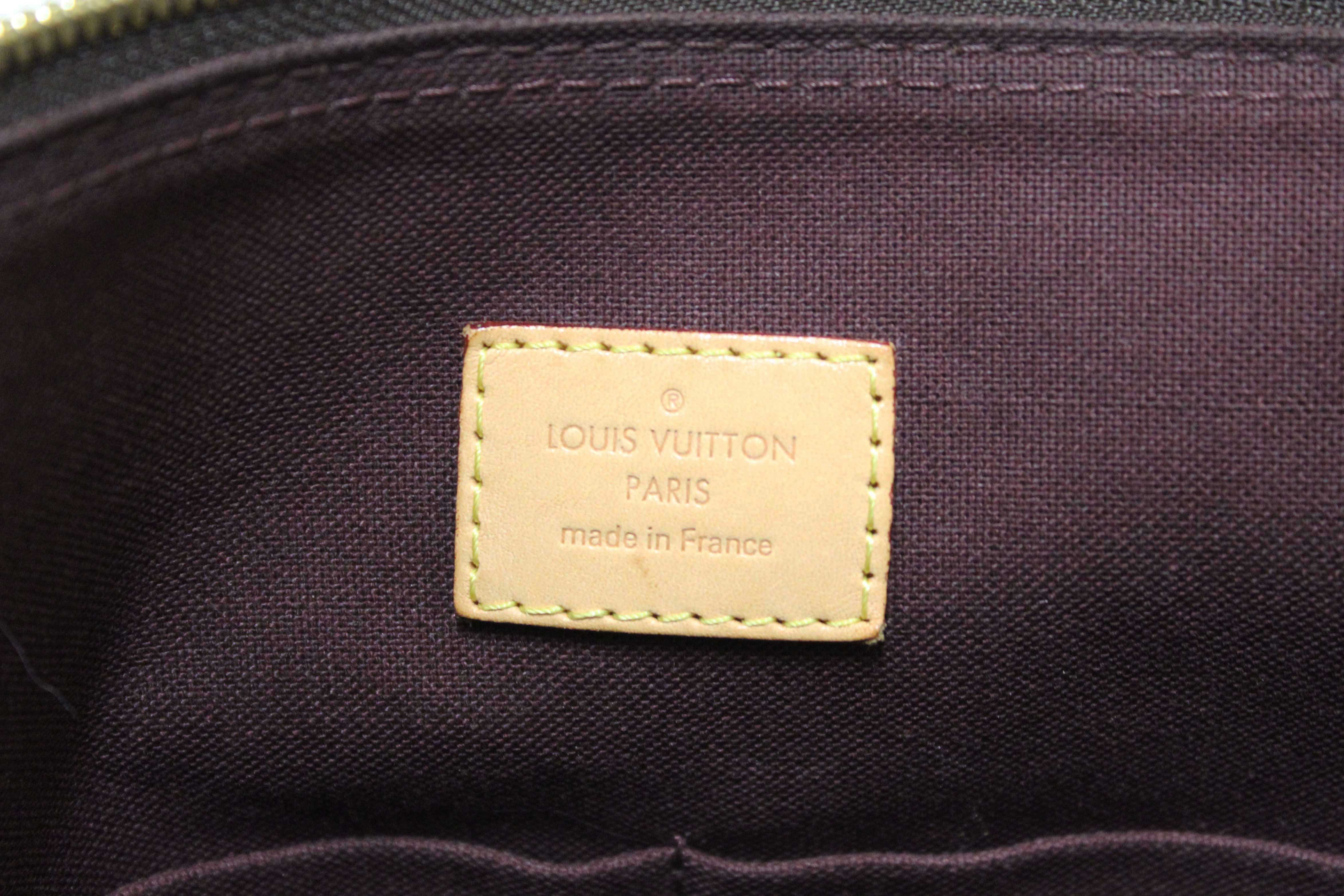 Authentic Louis Vuitton Classic Monogram Berri MM Hobo Shoulder Bag