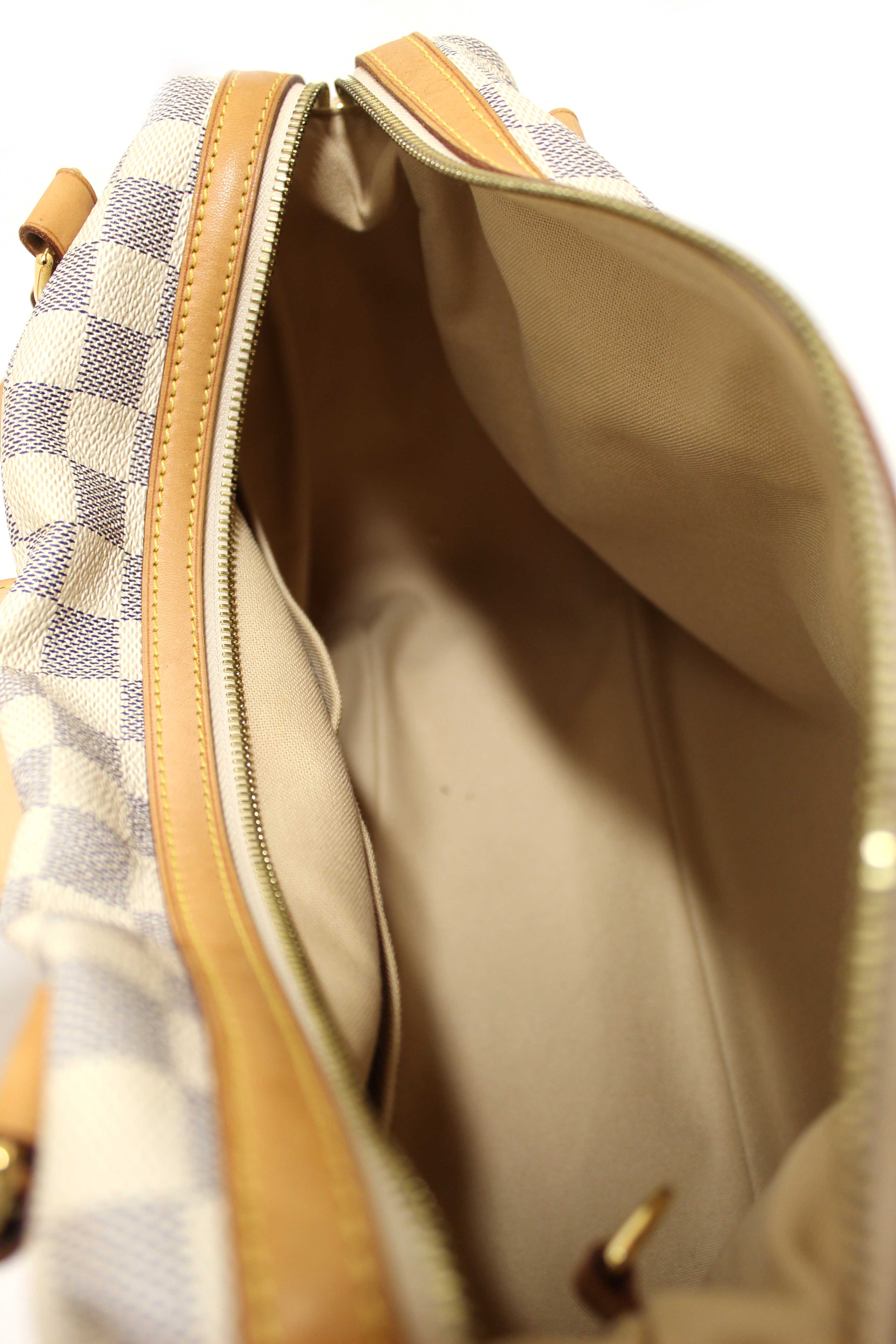 Authentic Louis Vuitton Damier Azur Stresa PM Shoulder Bag