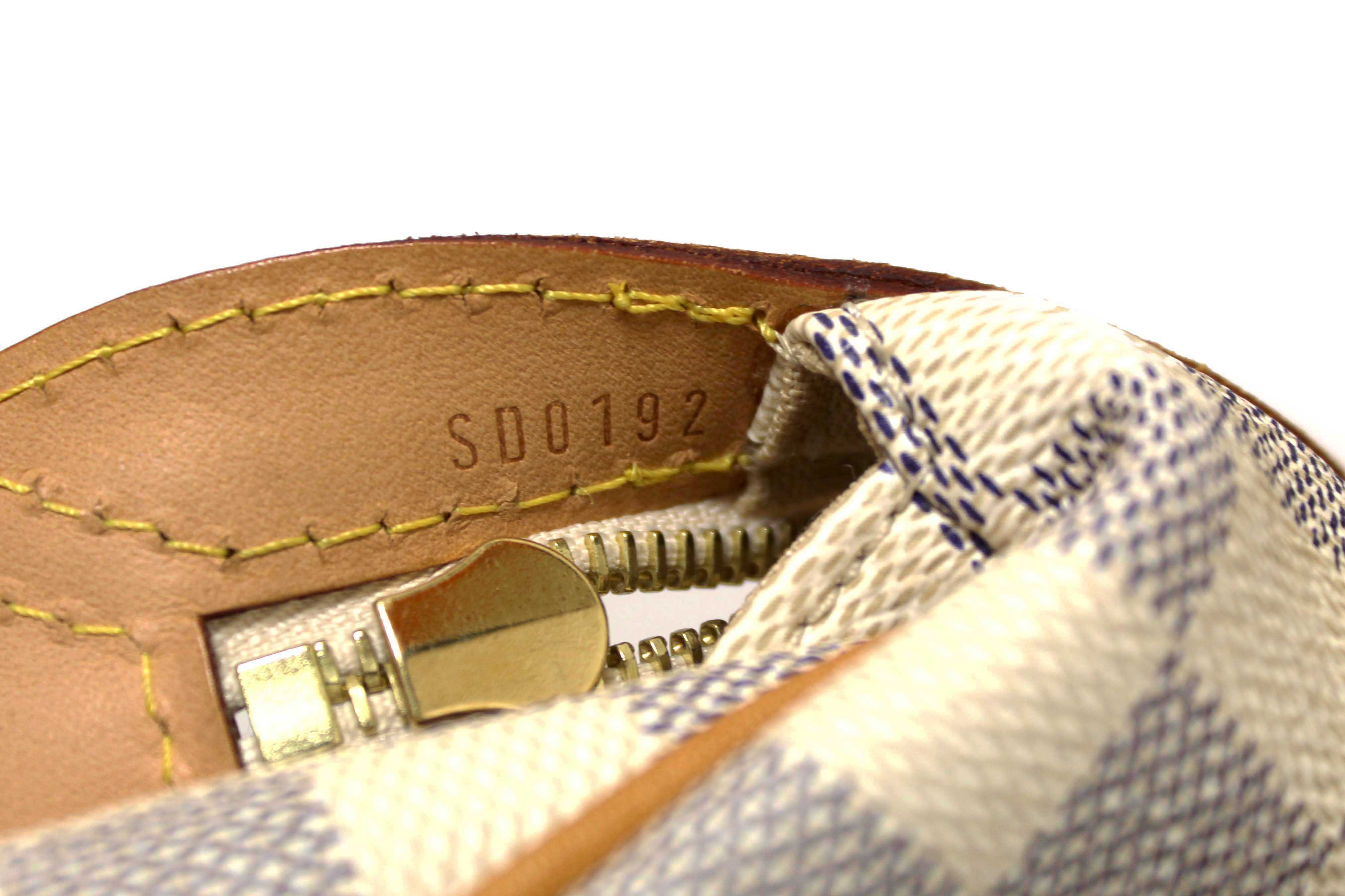 Authentic Louis Vuitton Damier Azur Stresa PM Shoulder Bag