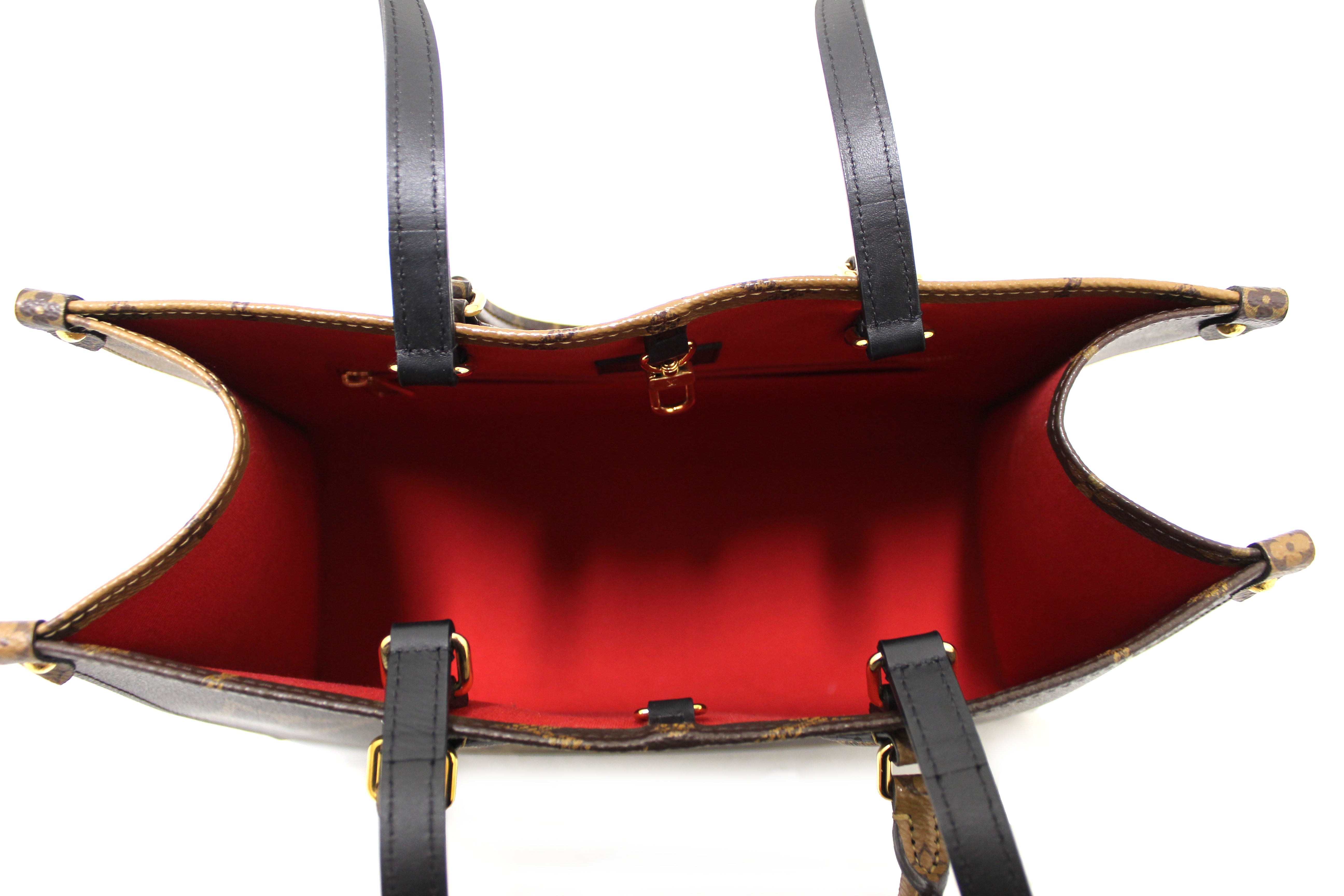 Authentic Louis Vuitton Classic Monogram OnTheGo MM Tote bag