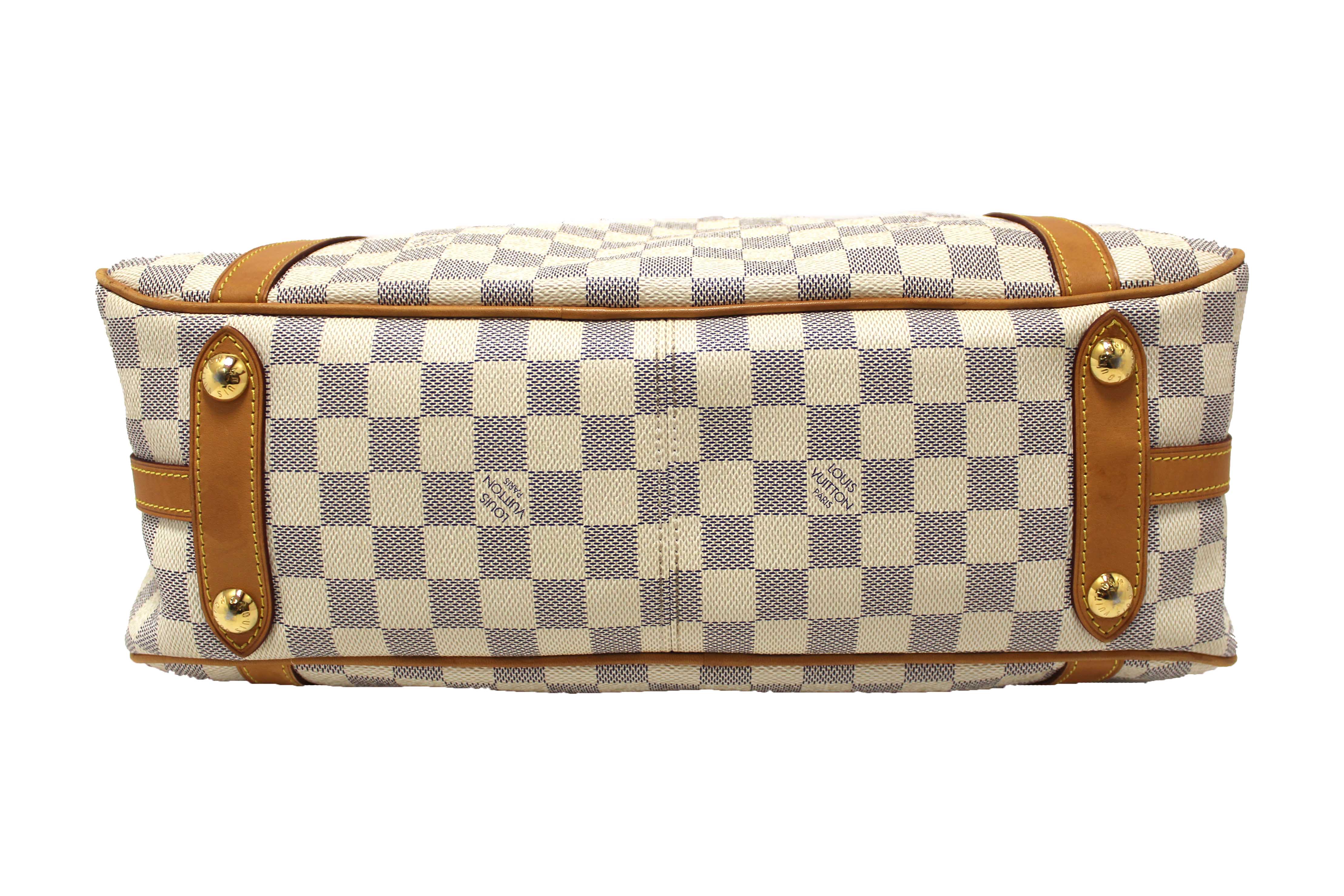 Authentic Louis Vuitton Damier Azur Stresa PM Shoulder Bag