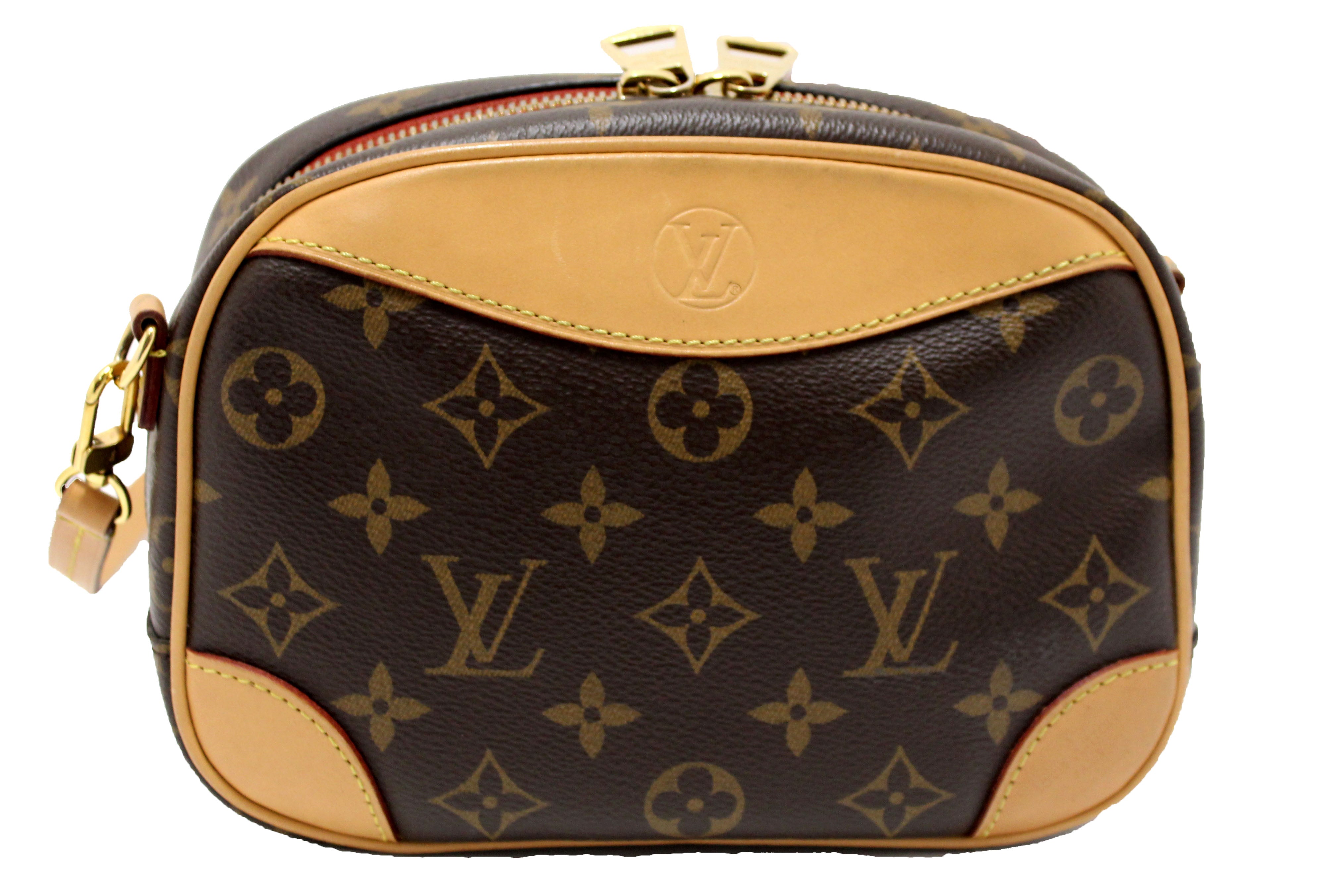 Authentic Louis Vuitton Classic Monogram Deauville Mini Bag