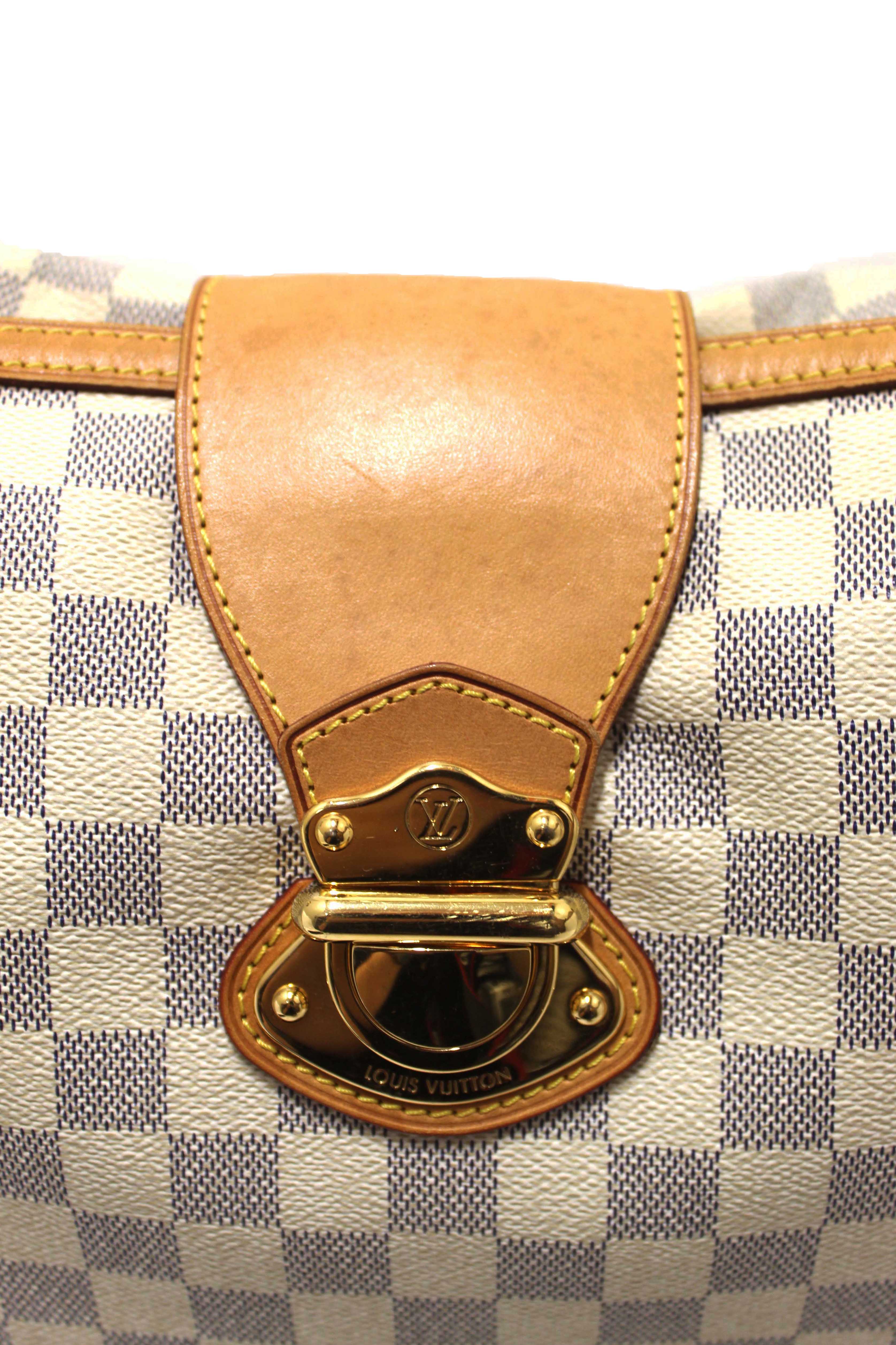 Authentic Louis Vuitton Damier Azur Stresa PM Shoulder Bag