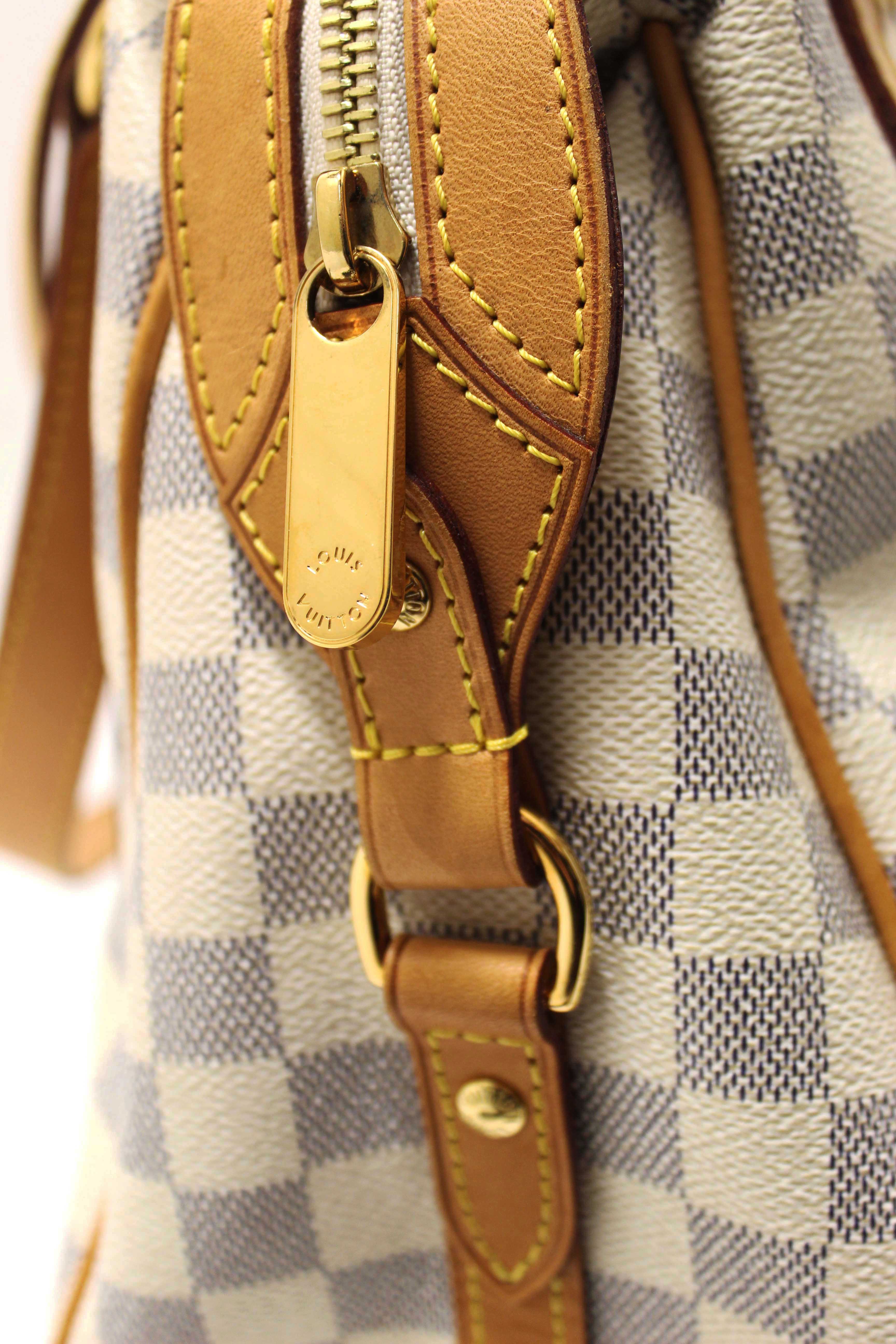 Authentic Louis Vuitton Damier Azur Stresa PM Shoulder Bag