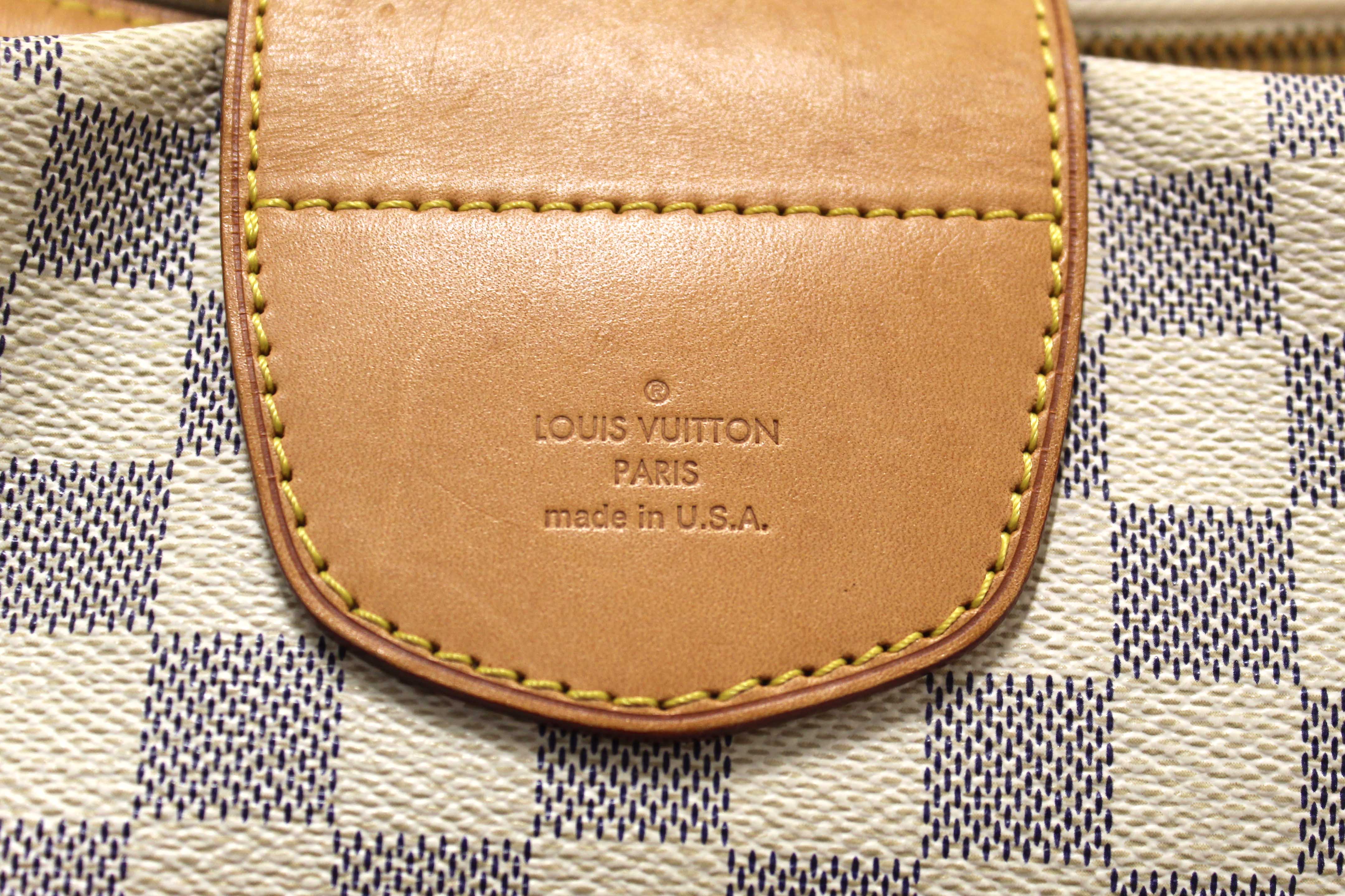 Authentic Louis Vuitton Damier Azur Stresa PM Shoulder Bag