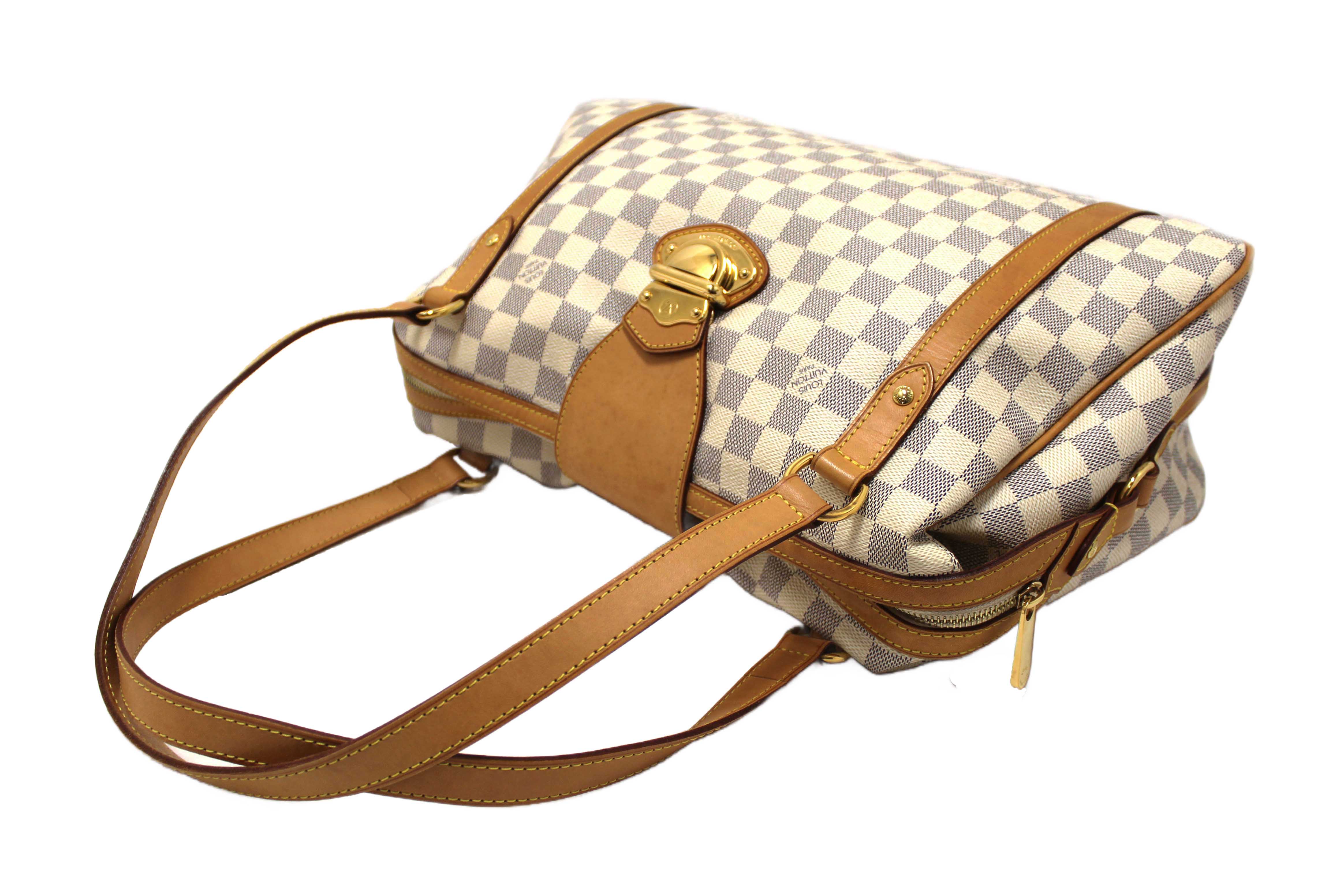 Authentic Louis Vuitton Damier Azur Stresa PM Shoulder Bag – Paris