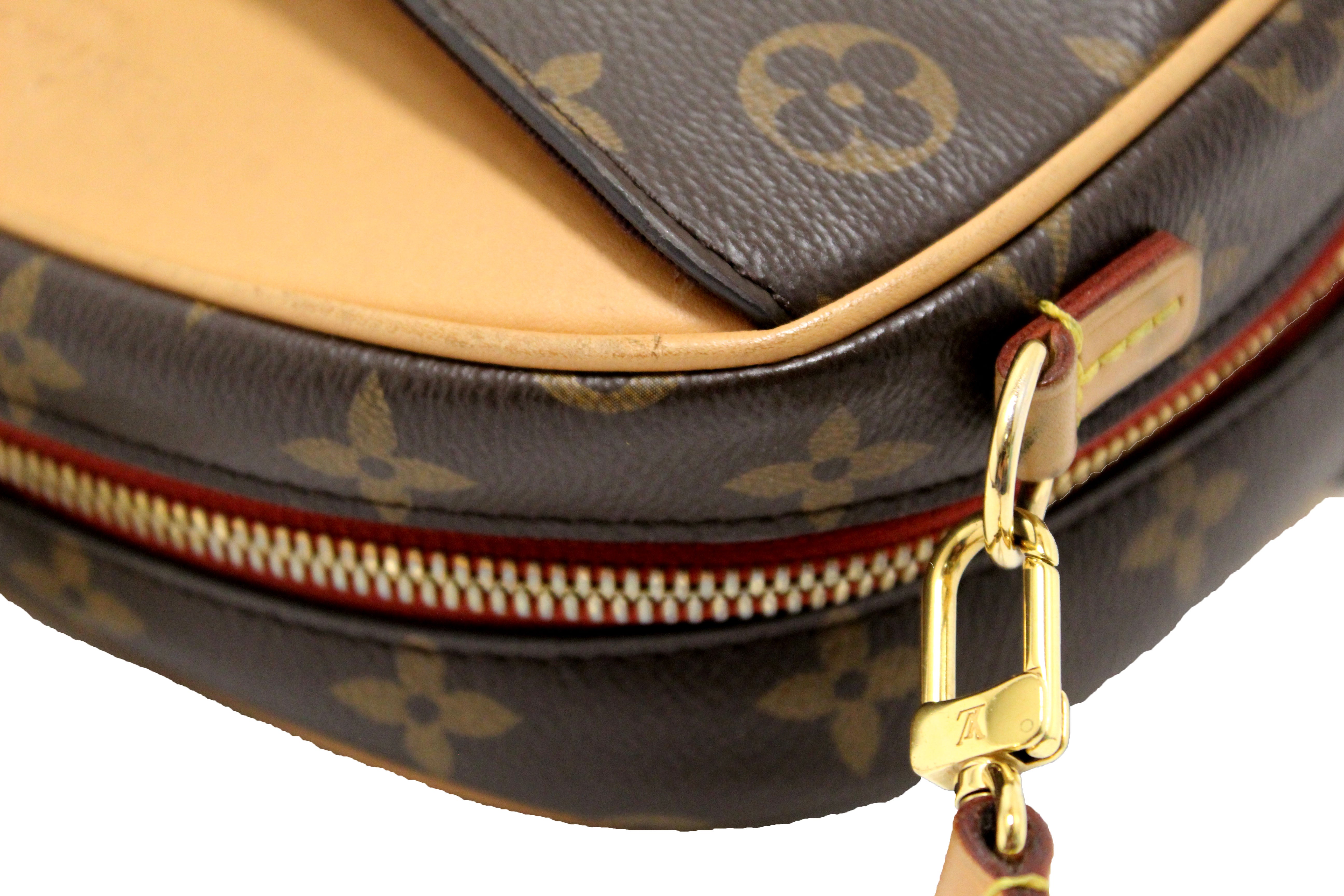 Authentic Louis Vuitton Classic Monogram Deauville Mini Bag