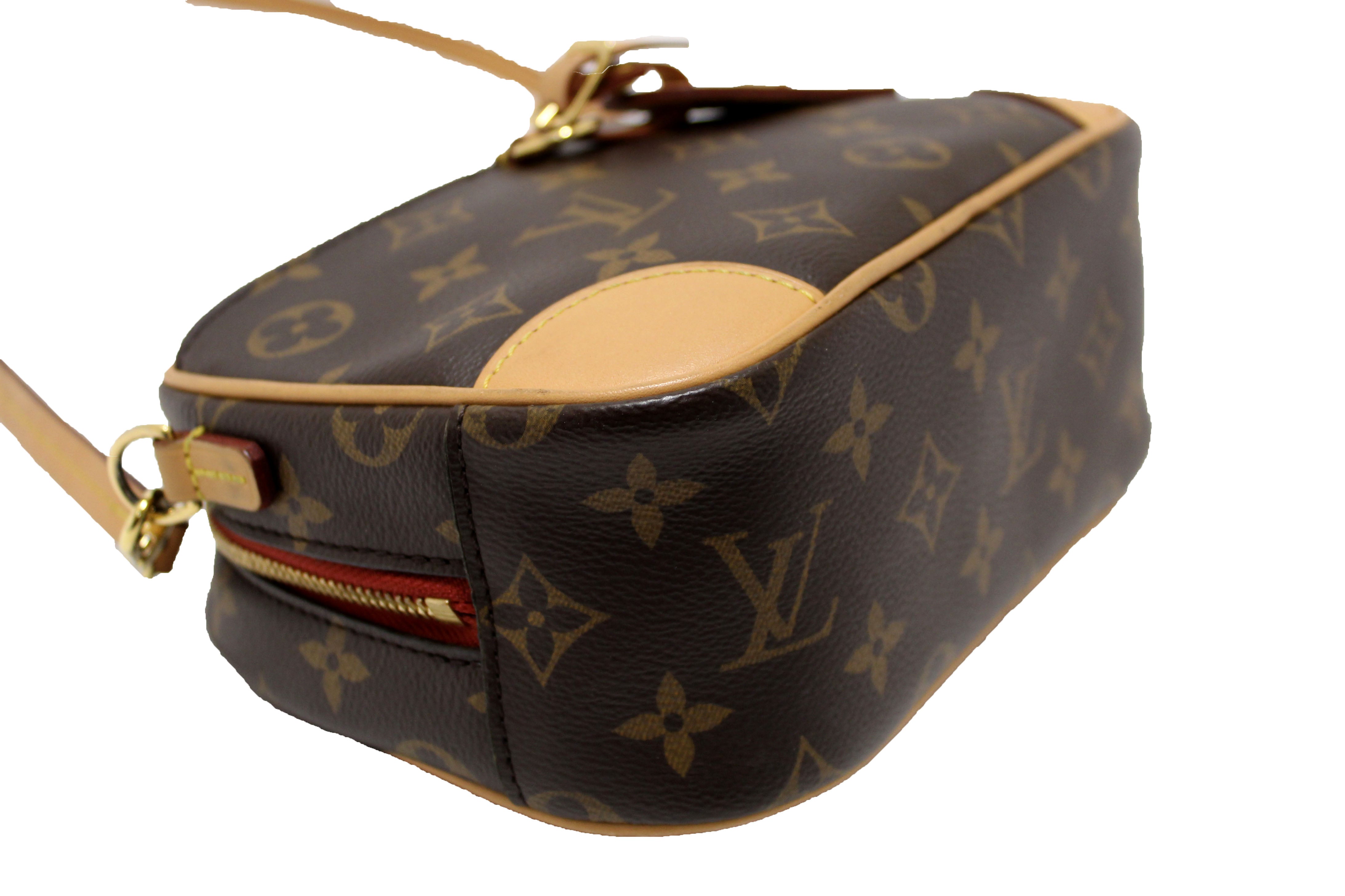 Authentic Louis Vuitton Classic Monogram Deauville Mini Bag