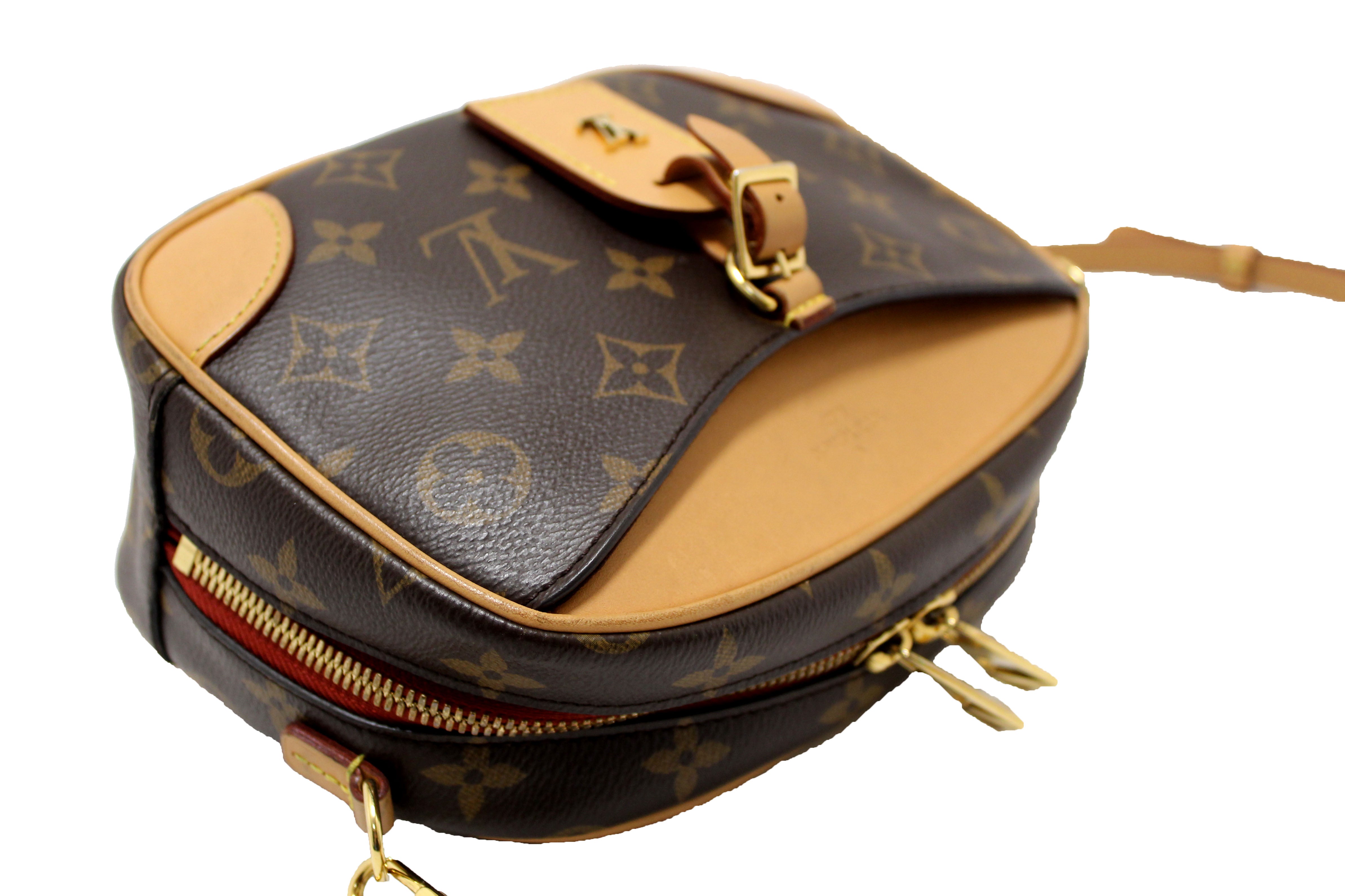 Authentic Louis Vuitton Classic Monogram Deauville Mini Bag