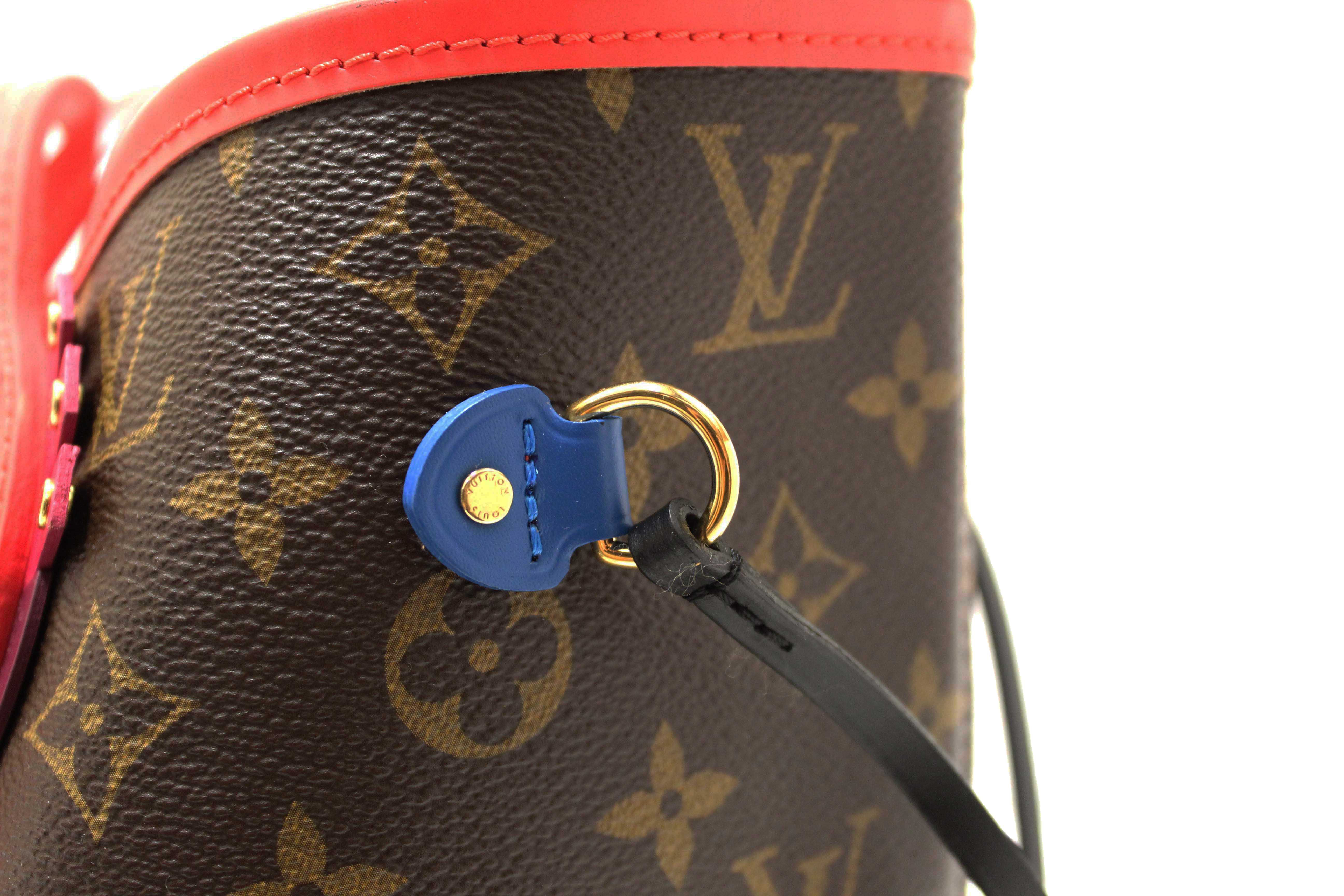 Authentic Louis Vuitton Limited Edition Totem Monogram Canvas Neverfull MM Shoulder Tote Bag
