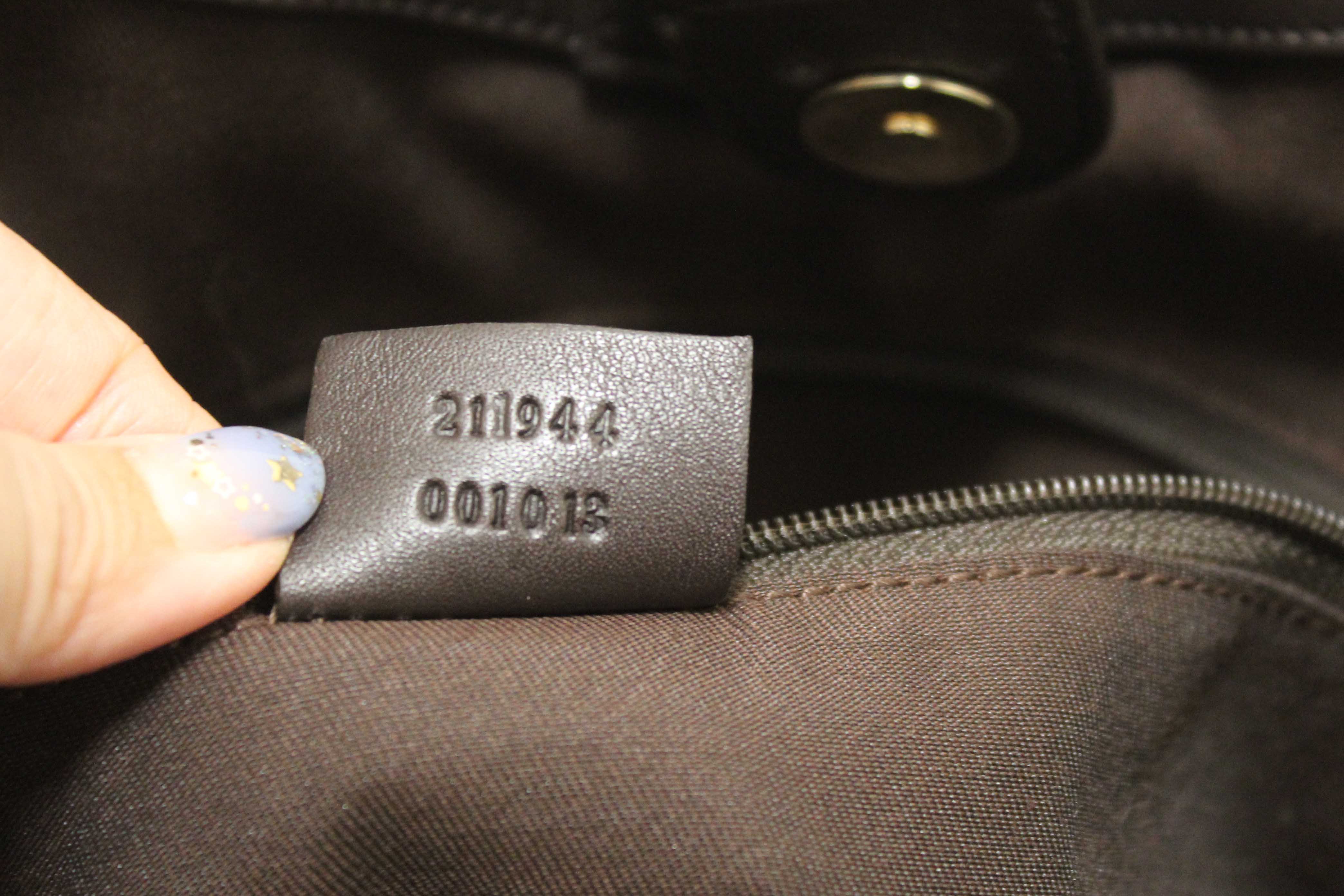 Authentic Gucci Dark Brown Medium Sukey Tote Bag 211944
