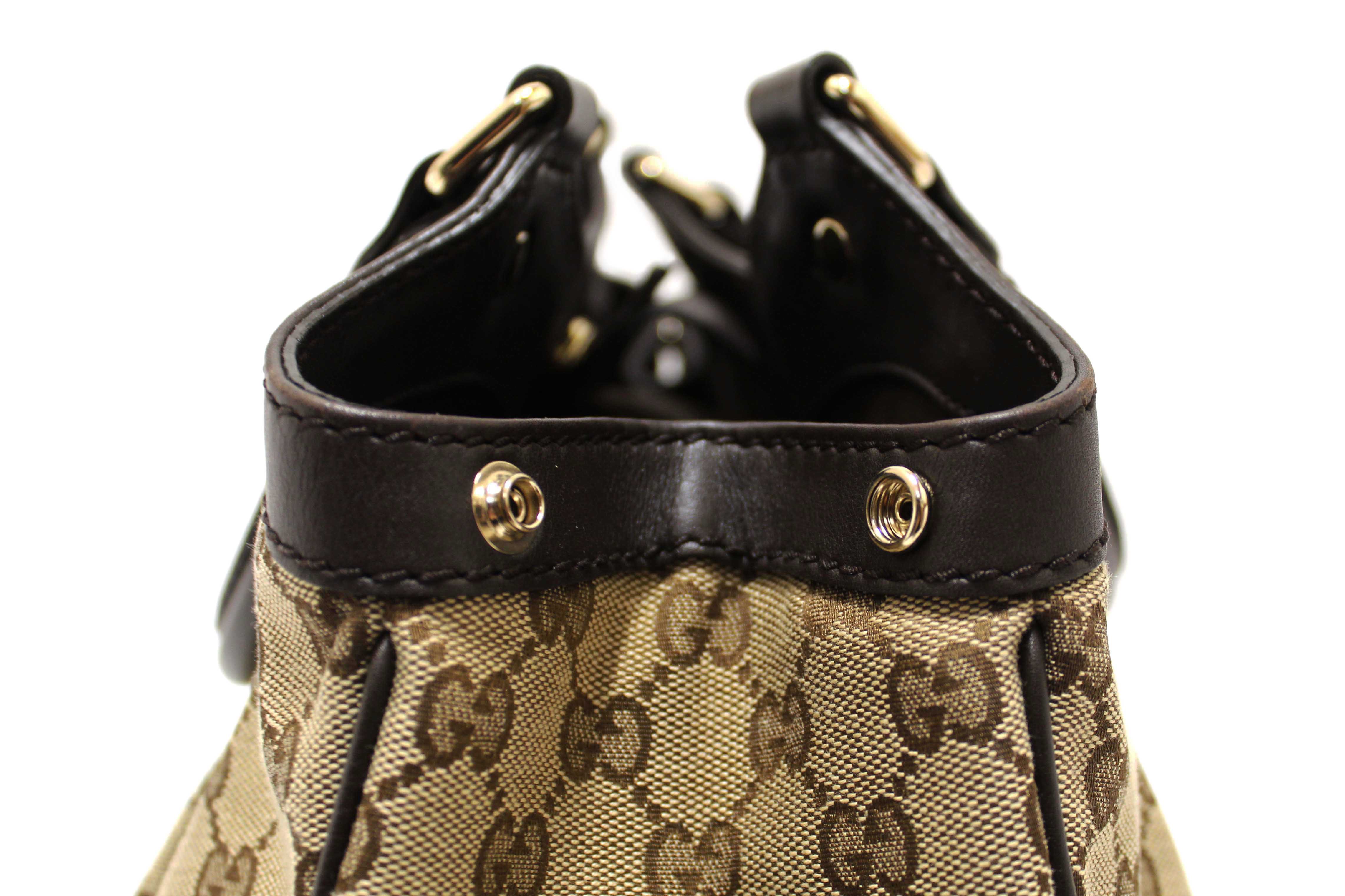 Authentic Gucci Dark Brown Medium Sukey Tote Bag 211944