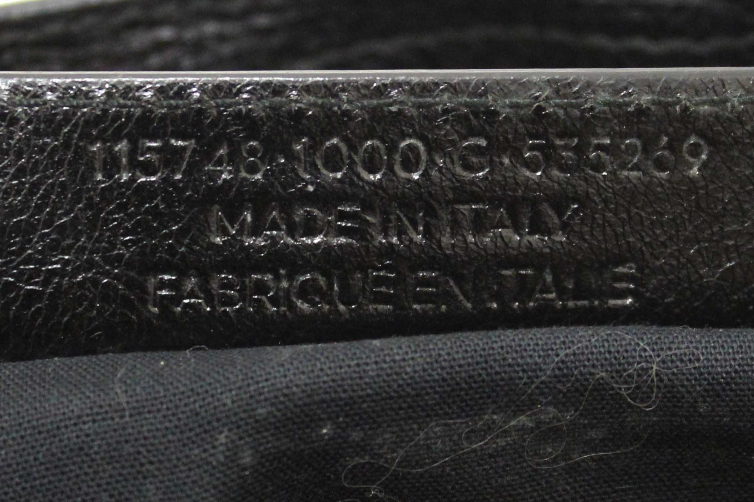 Authentic Balenciaga Black Classic City Lambskin Leather Shoulder Bag