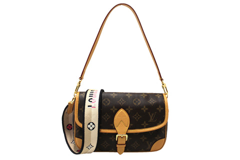 Authentic Louis Vuitton Classic Monogram Diana Shoulder Bag