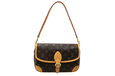 Authentic Louis Vuitton Classic Monogram Diana Shoulder Bag