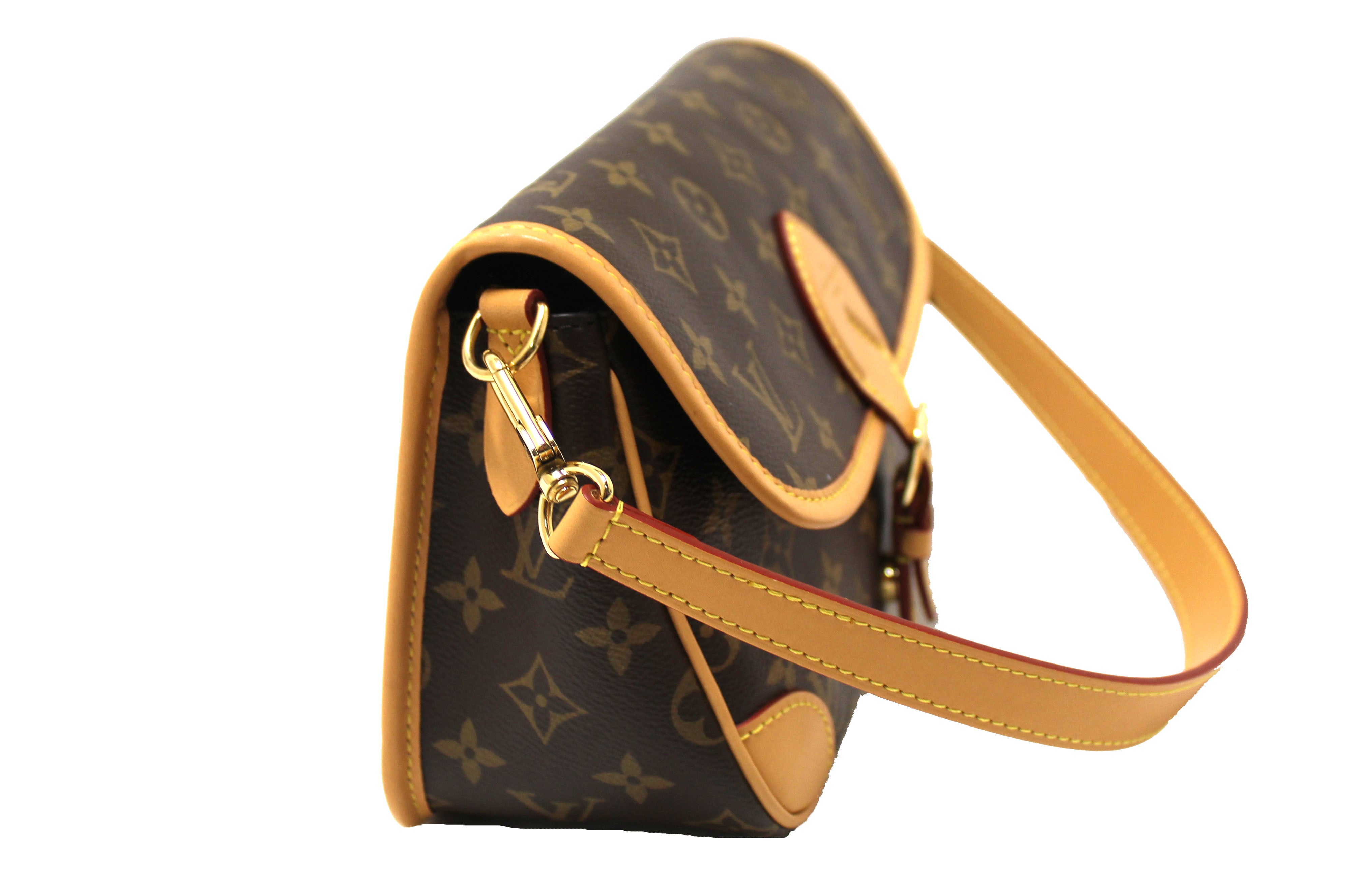 Authentic Louis Vuitton Classic Monogram Diana Shoulder Bag