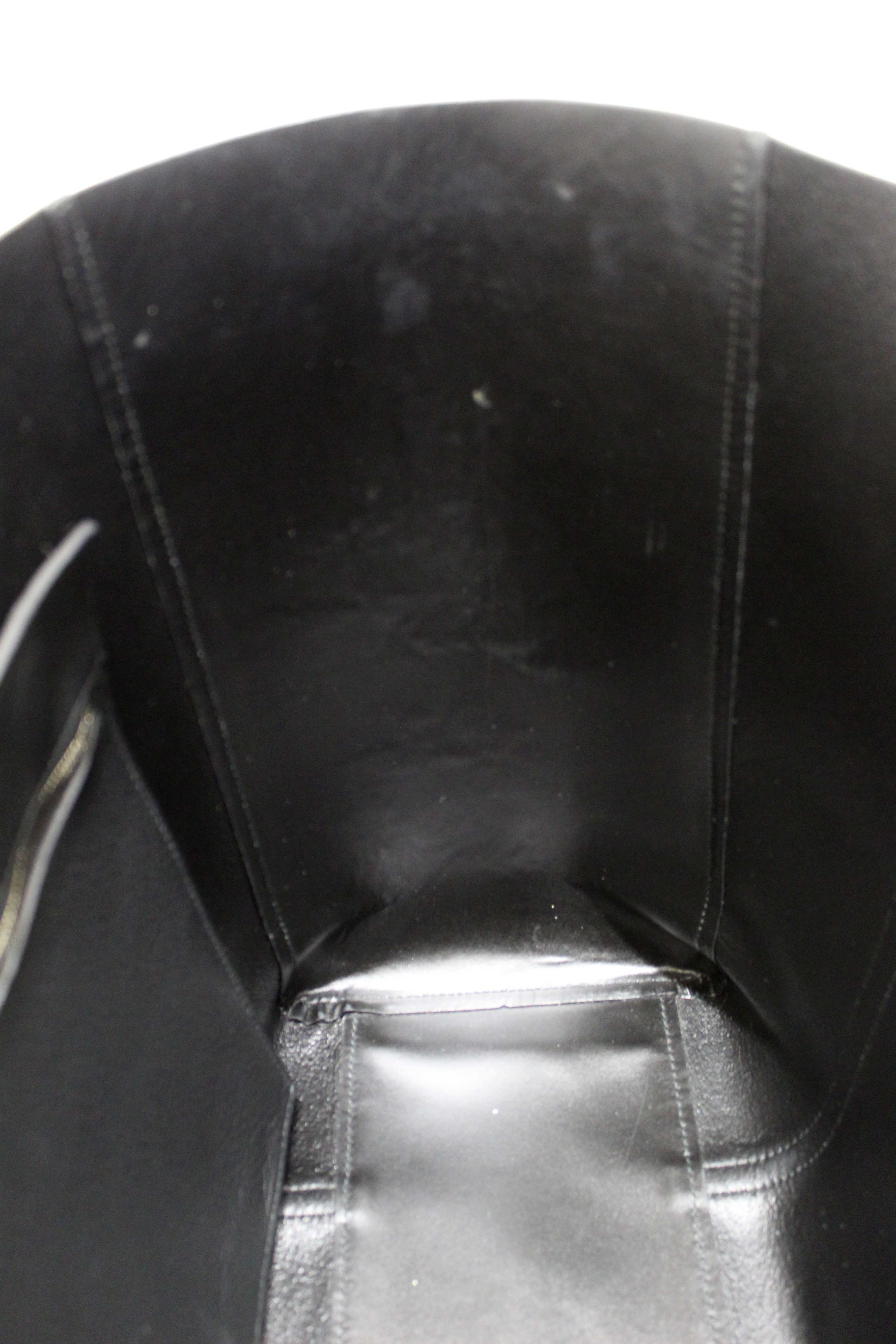 Authentic Balenciaga Black Calfskin Leather Everyday Small Tote Bag