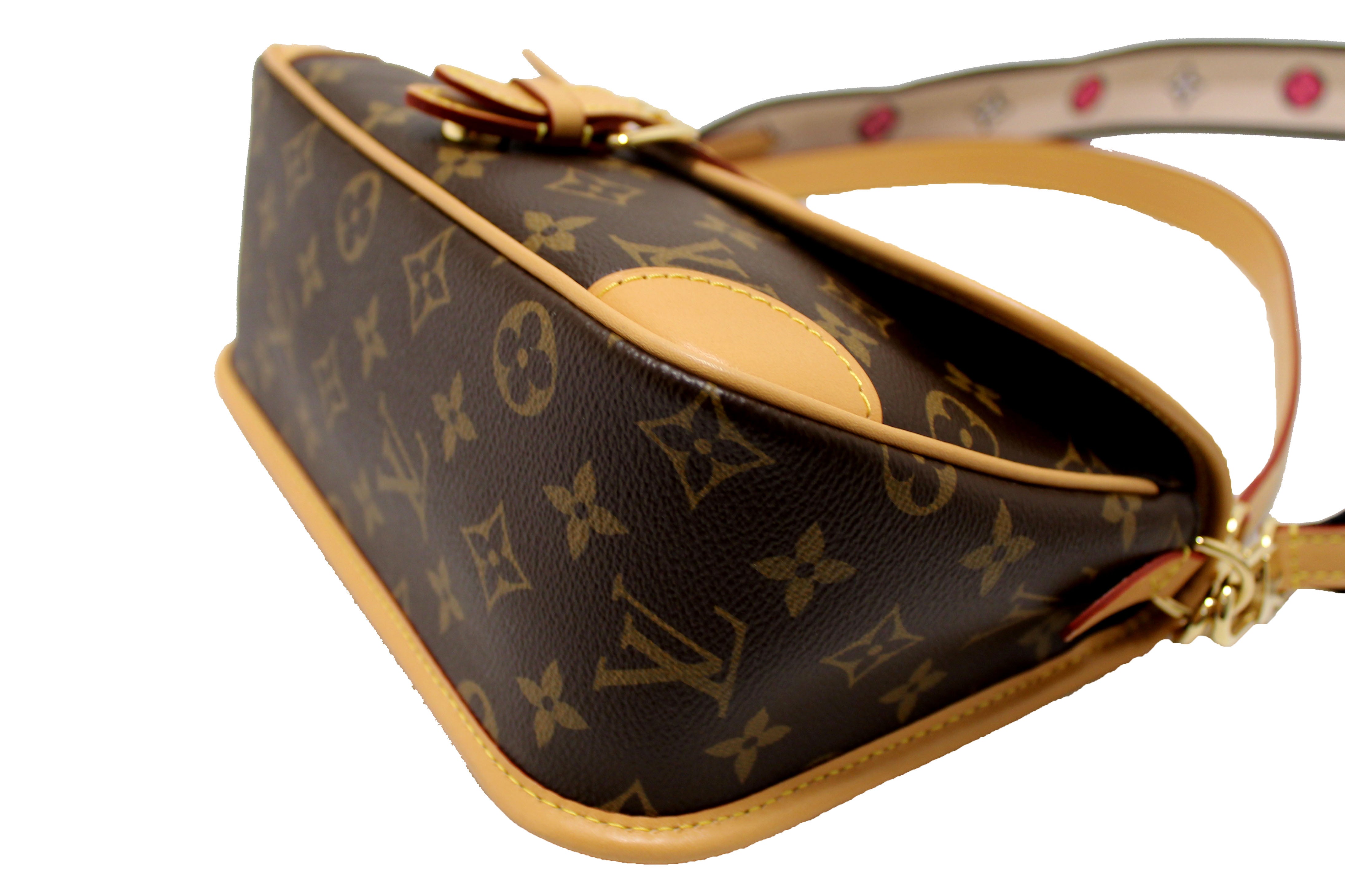 Authentic Louis Vuitton Classic Monogram Diana Shoulder Bag